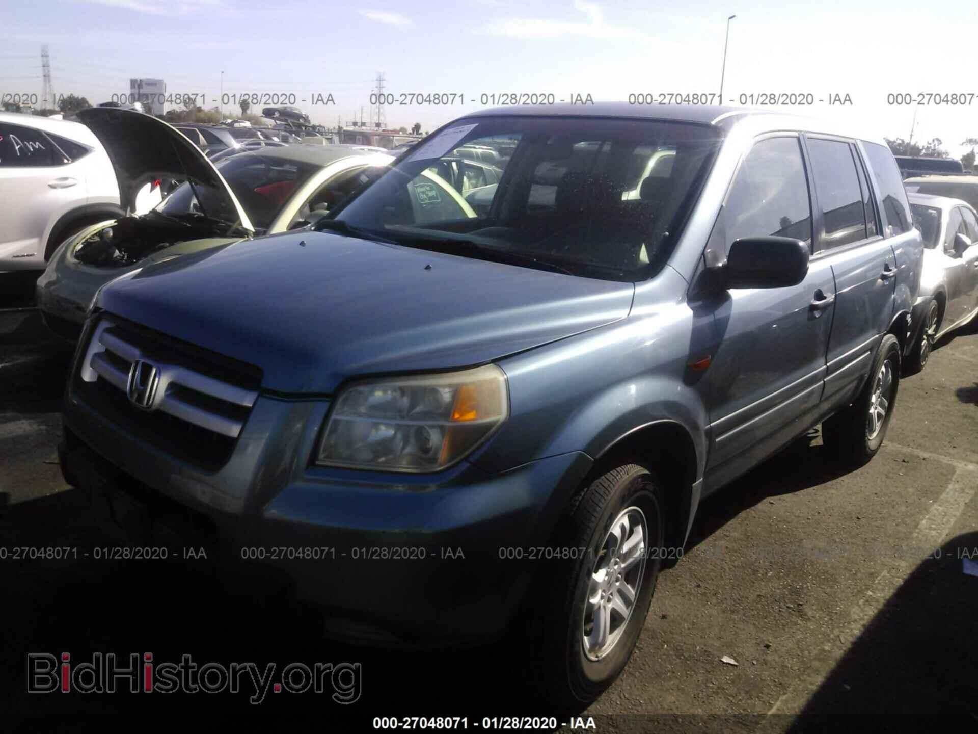 2007 HONDA PILOT - VIN: 5FNYF28137B015128 - Фото 2