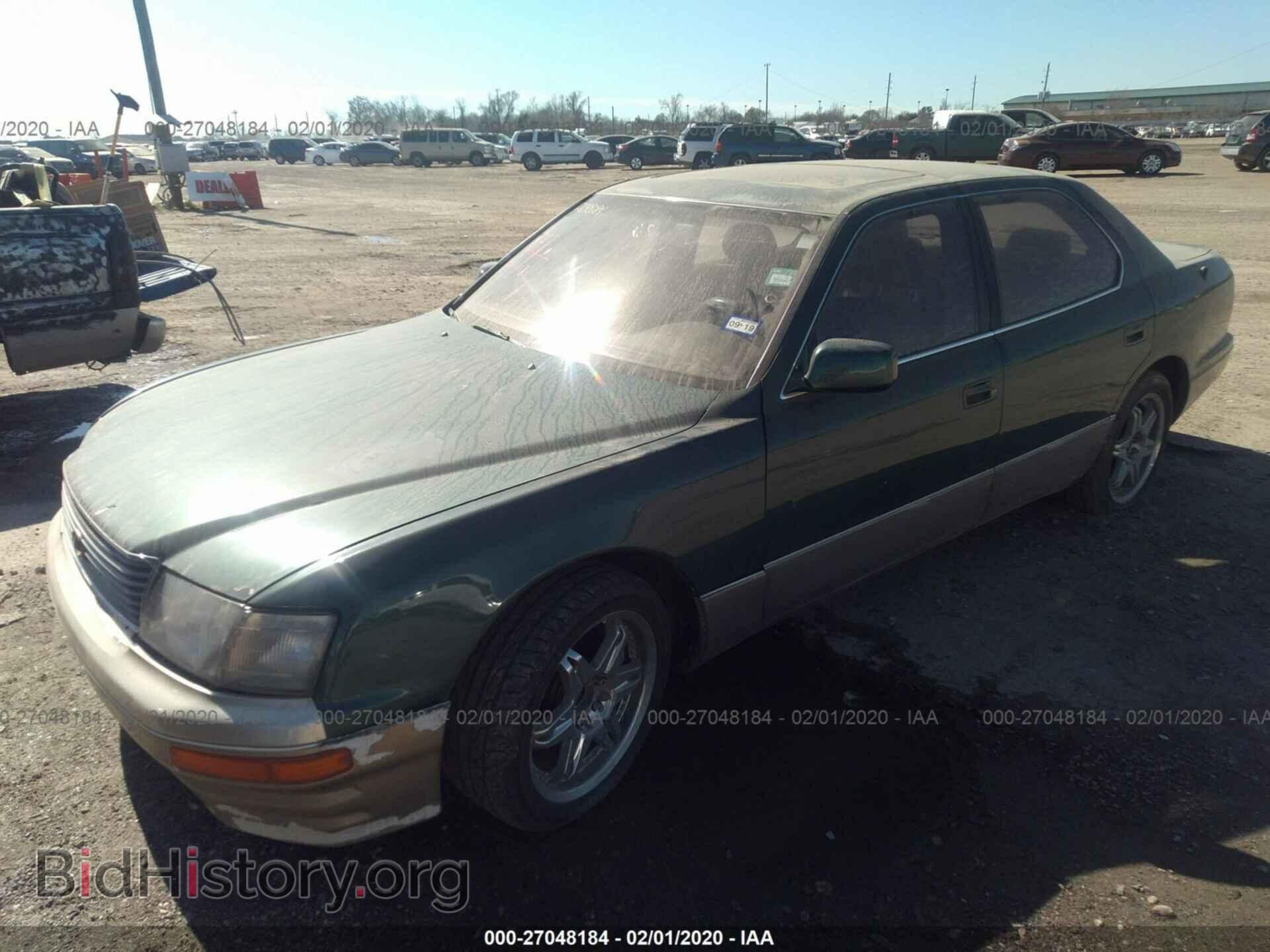 1996 LEXUS LS - VIN: JT8BH22F4T0043516 - Фото 2