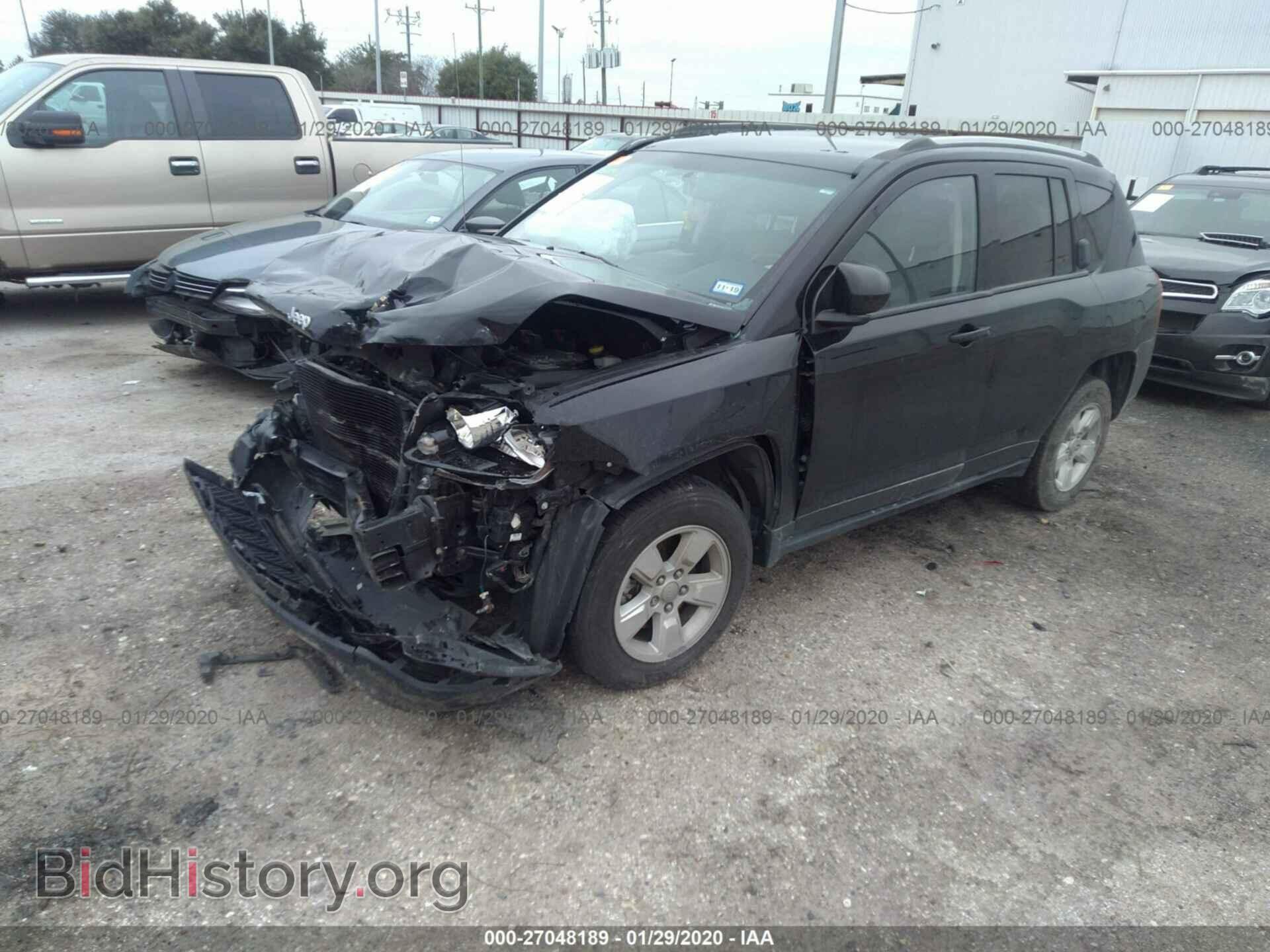 2016 JEEP COMPASS - VIN: 1C4NJCEA6GD744596 - Фото 2
