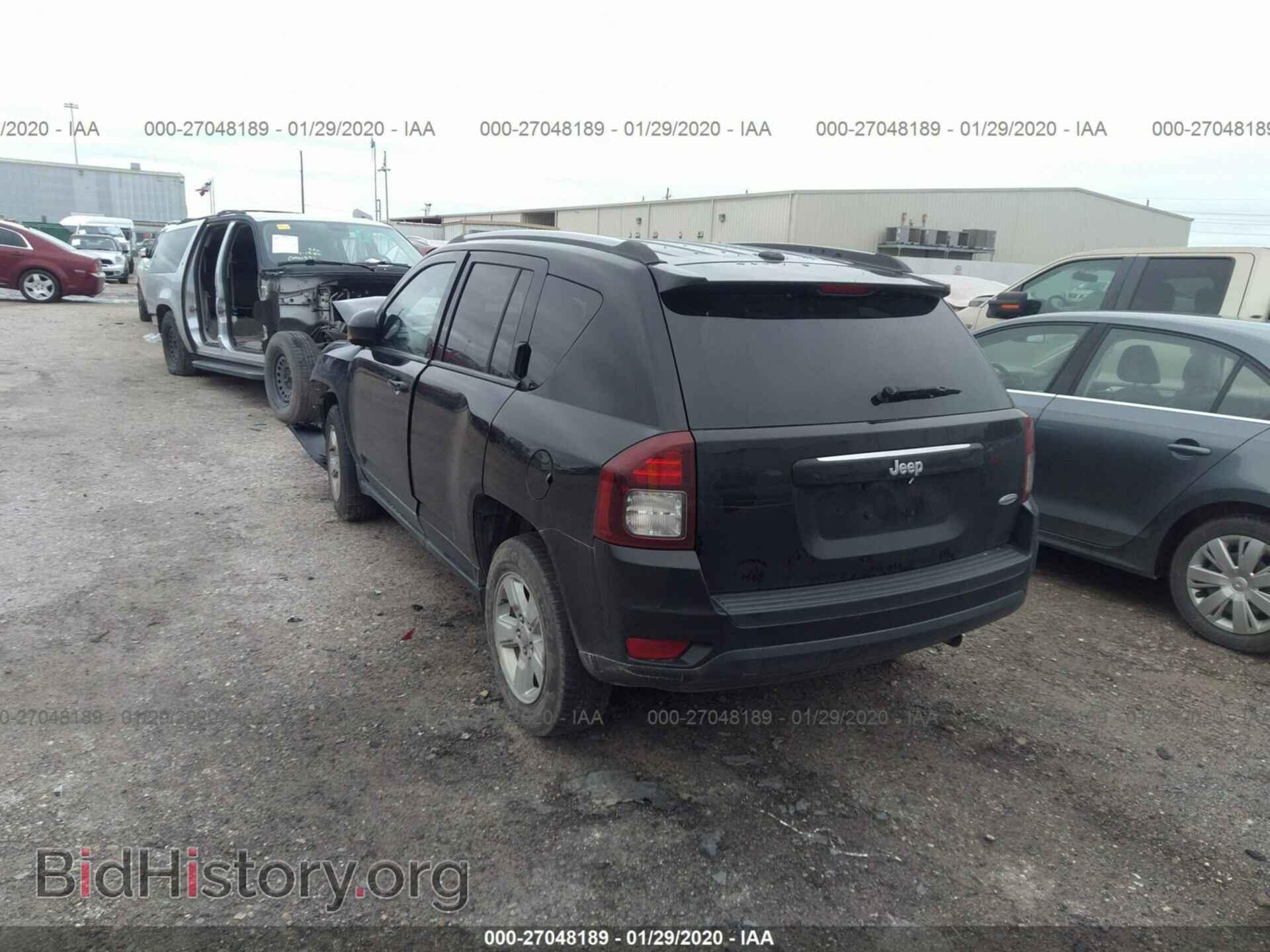 2016 JEEP COMPASS - VIN: 1C4NJCEA6GD744596 - Фото 3