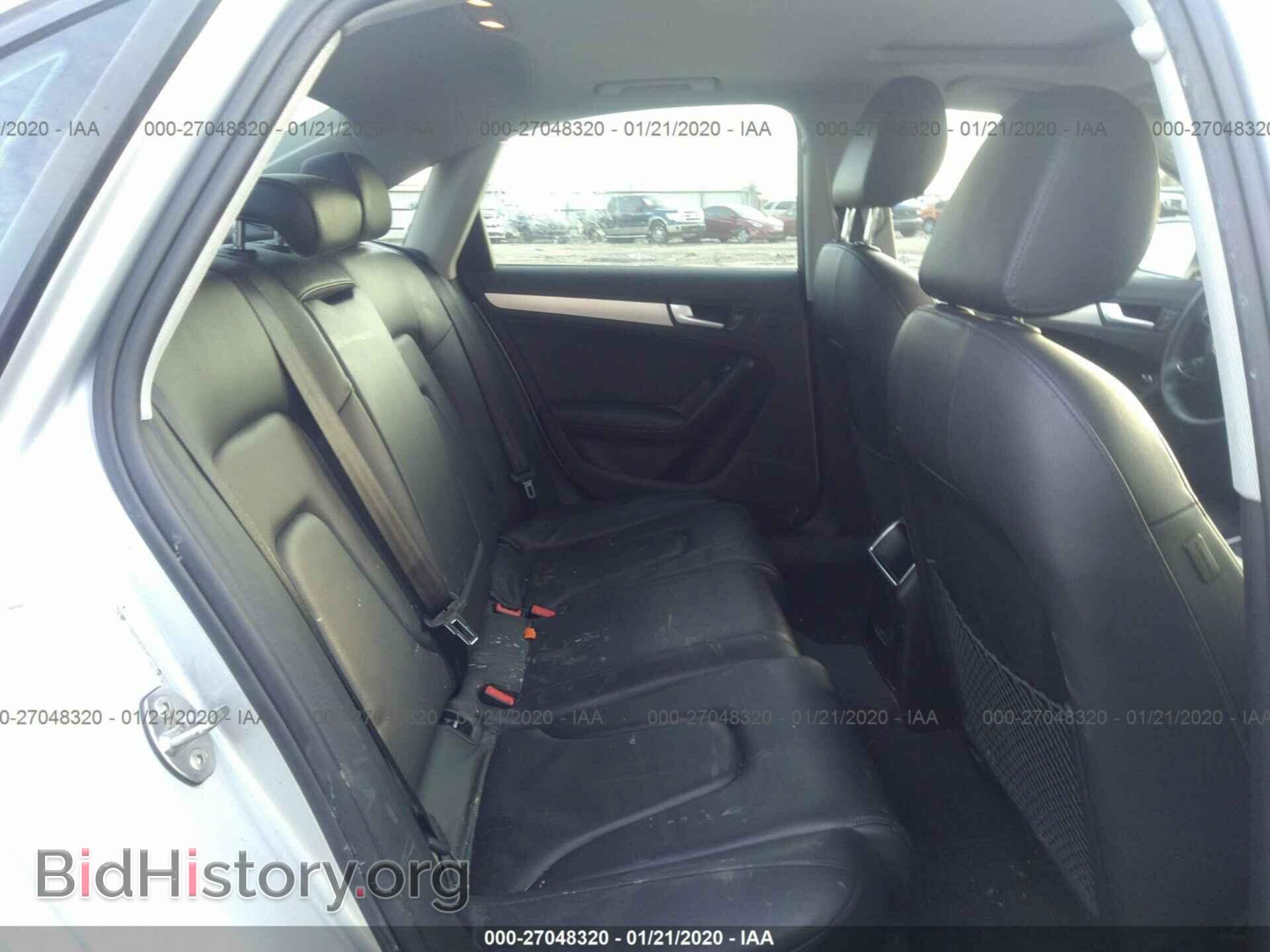 2013 AUDI A4 - VIN: WAUBFAFL4DN017551 - Фото 8