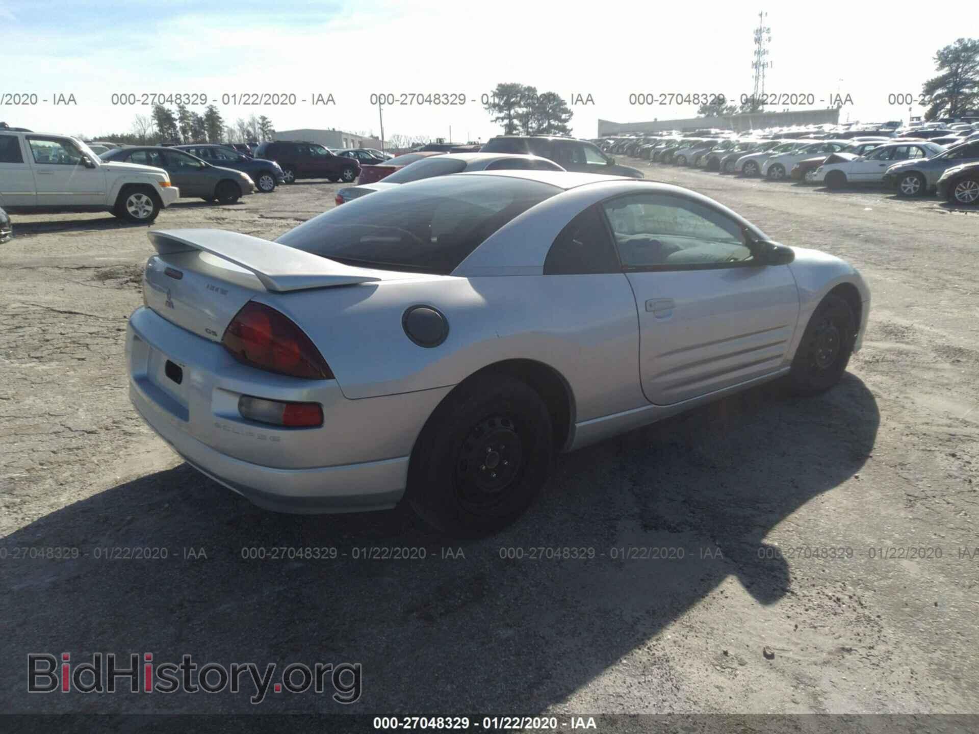 2001 MITSUBISHI ECLIPSE - VIN: 4A3AC44GX1E202596 - Фото 4