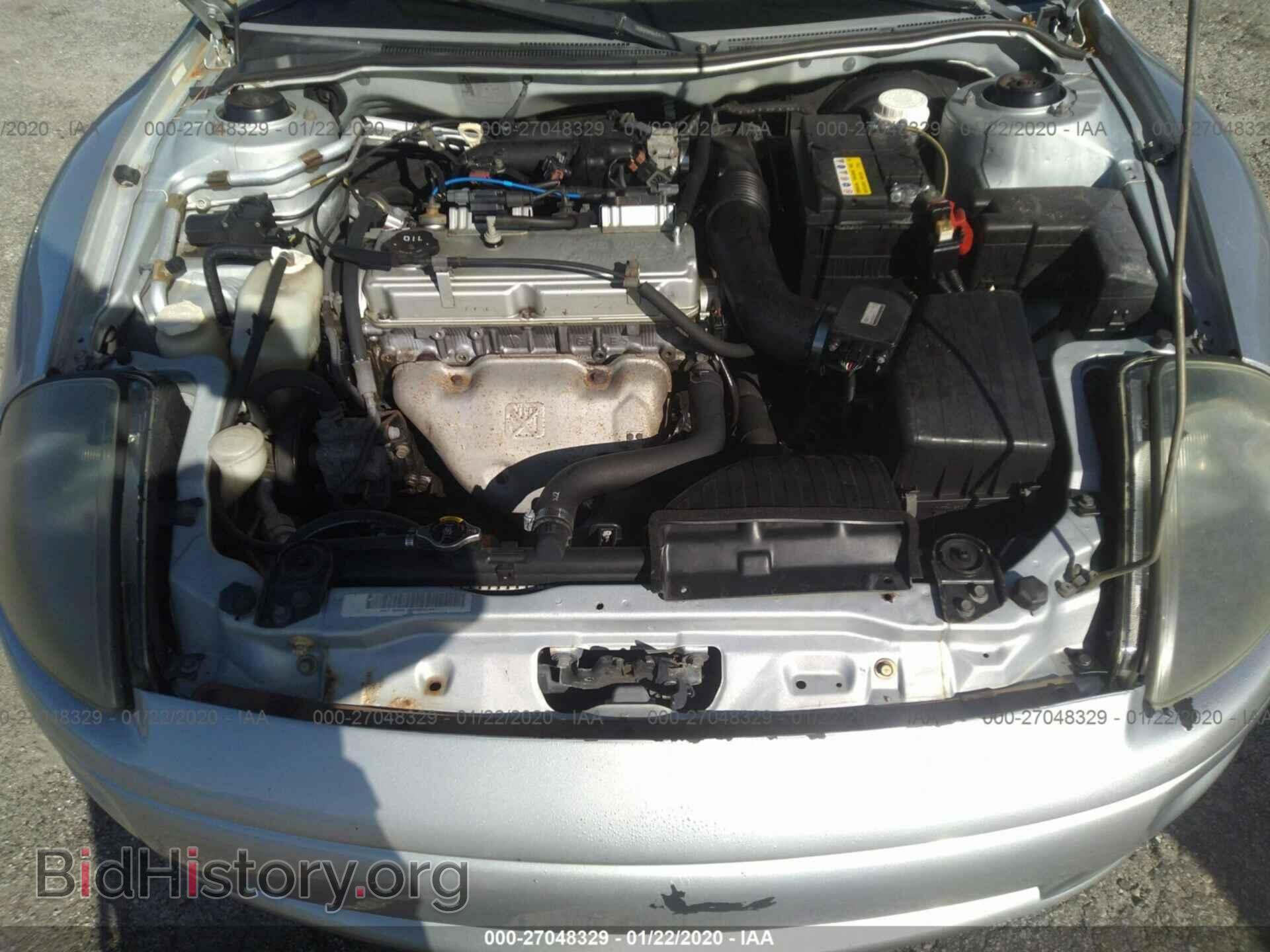 2001 MITSUBISHI ECLIPSE - VIN: 4A3AC44GX1E202596 - Фото 10