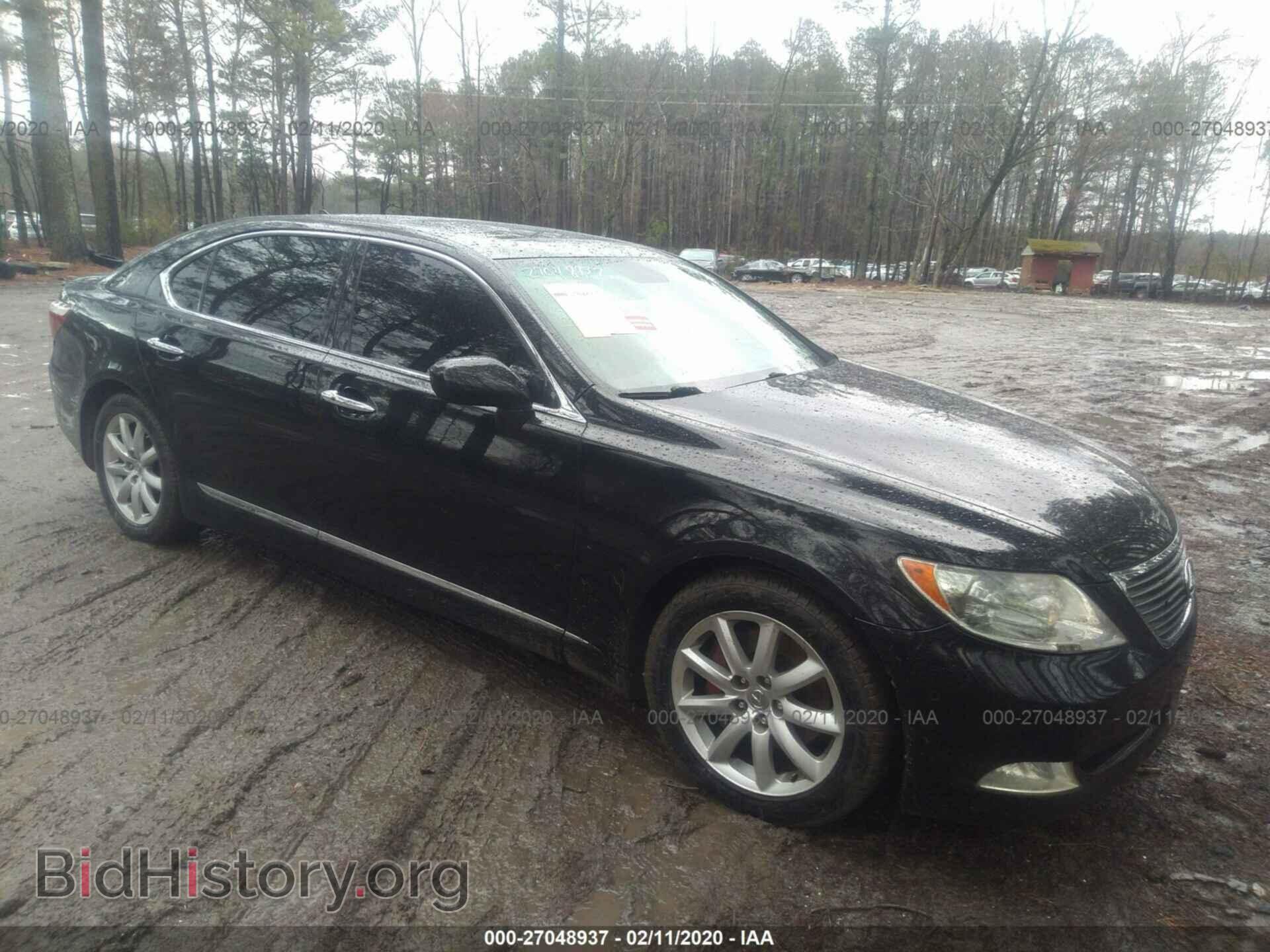 Photo JTHGL46F875017066 - LEXUS LS 2007