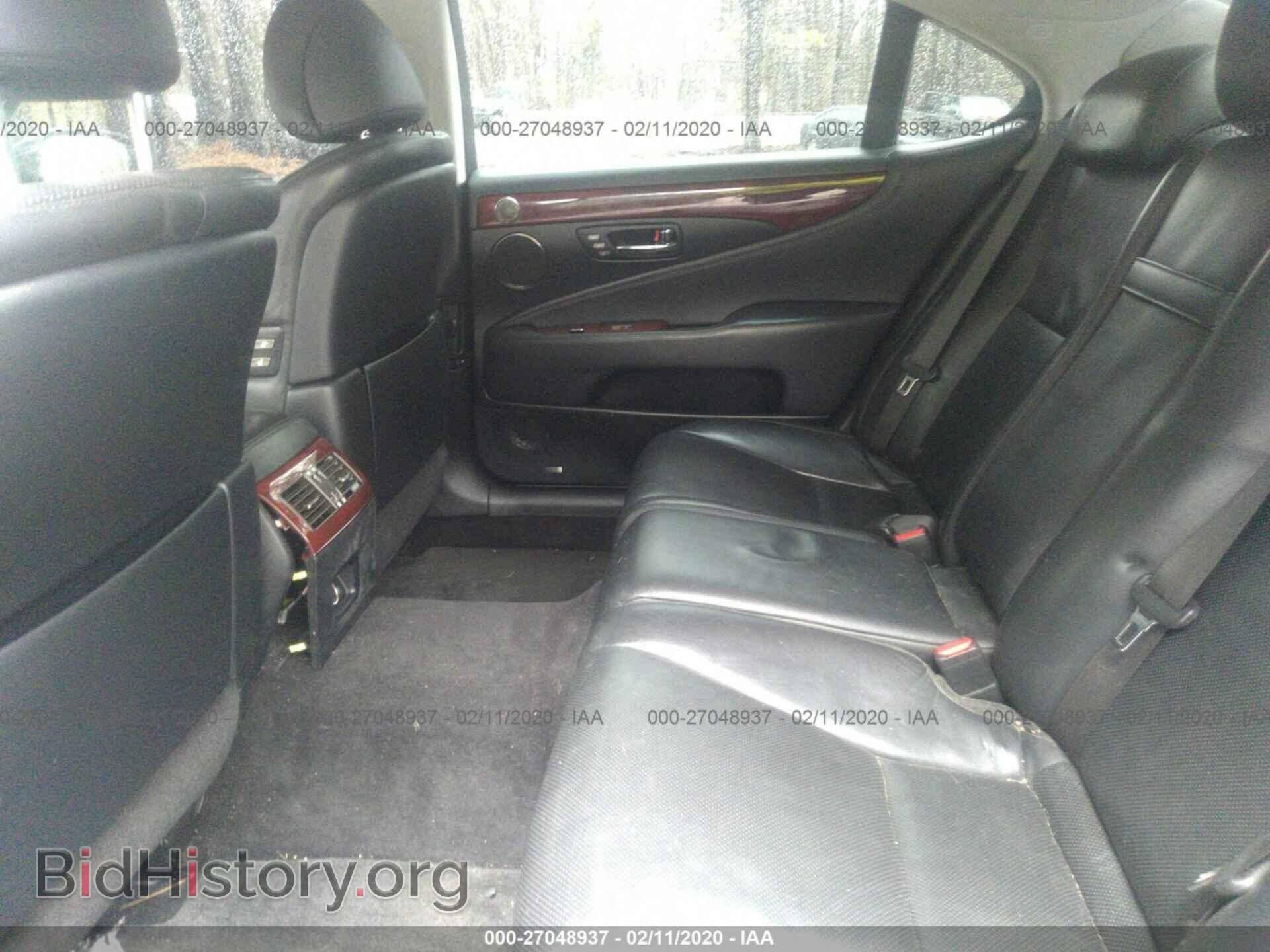 2007 LEXUS LS - VIN: JTHGL46F875017066 - Фото 8