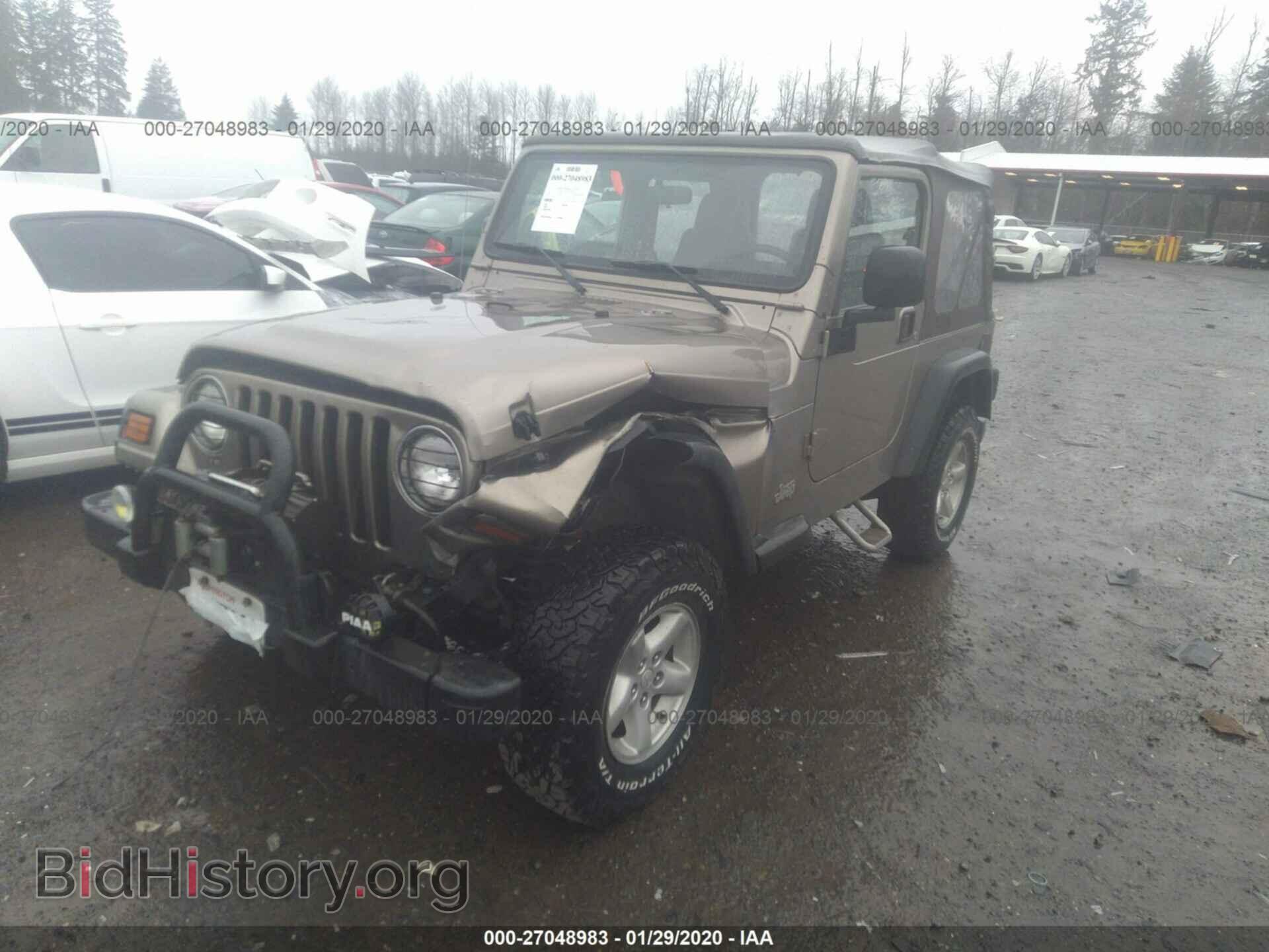 2003 JEEP WRANGLER - VIN: 1J4FA39S33P354792 - Photo 2