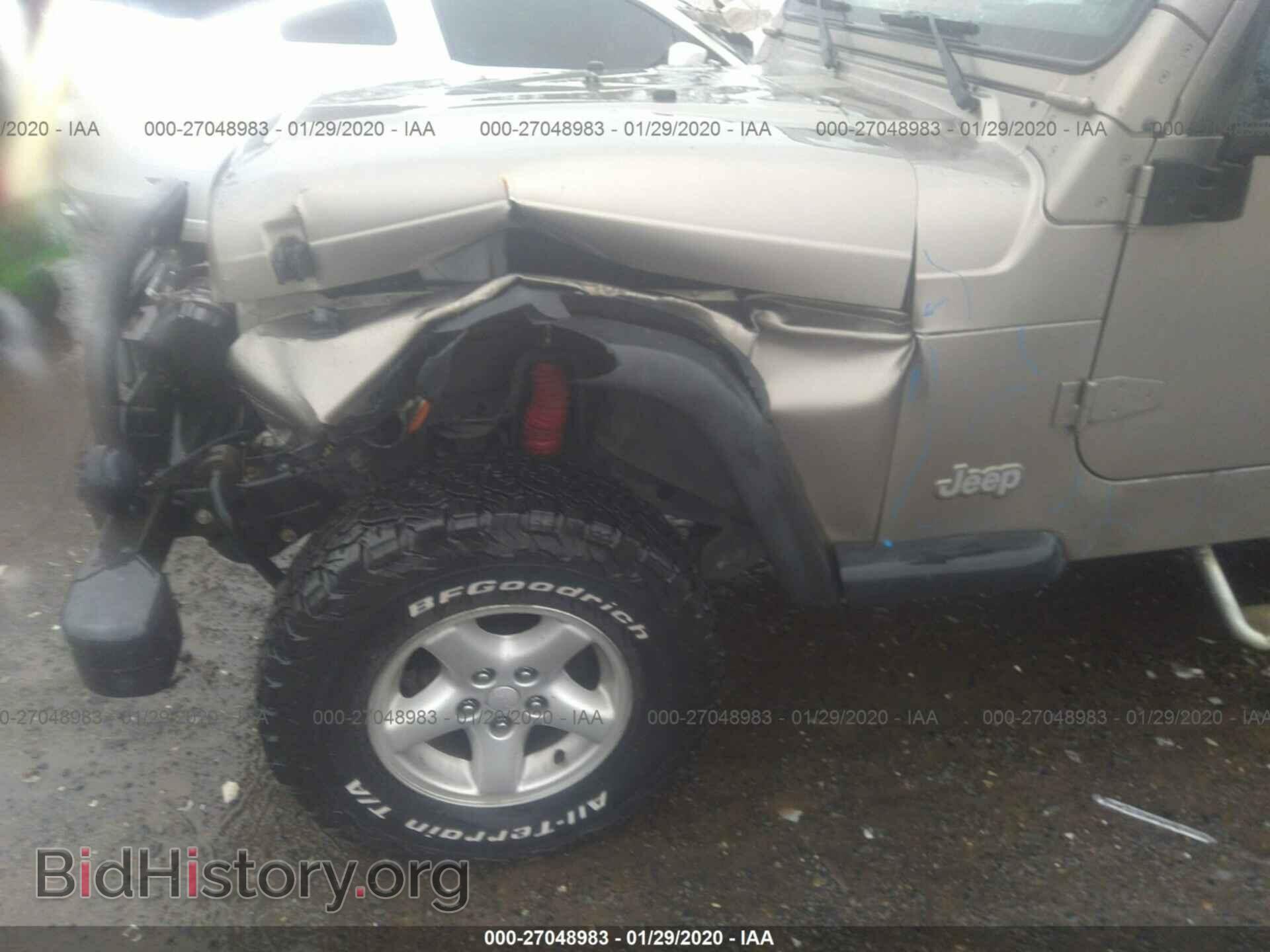 2003 JEEP WRANGLER - VIN: 1J4FA39S33P354792 - Photo 6
