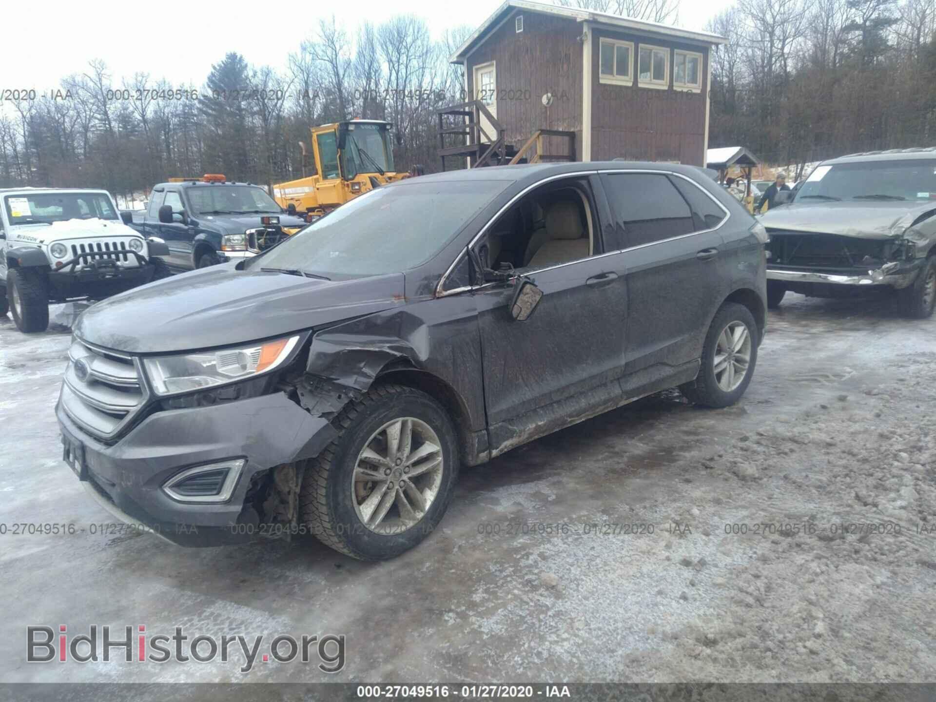 2015 FORD EDGE - VIN: 2FMTK4J80FBB13565 - Фото 2