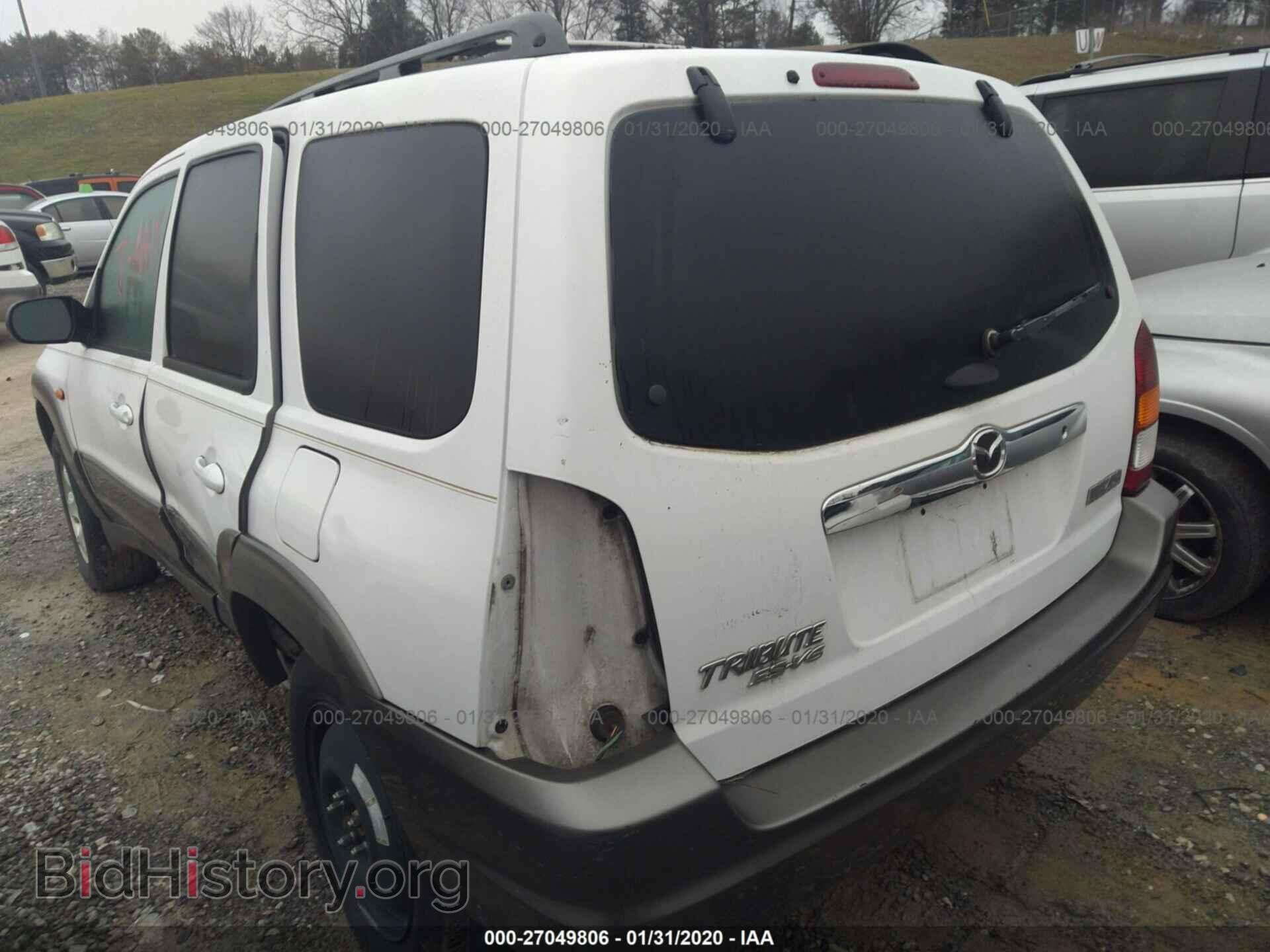 2001 MAZDA TRIBUTE - VIN: 4F2YU08121KM30820 - Фото 3