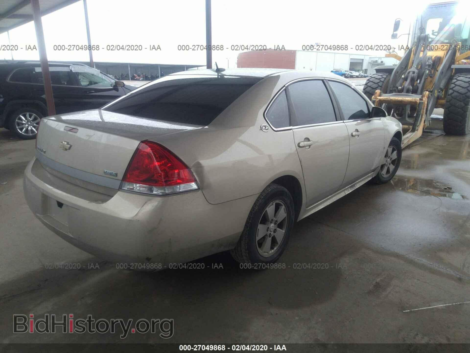 2009 CHEVROLET IMPALA - VIN: 2G1WT57K891219191 - Фото 4
