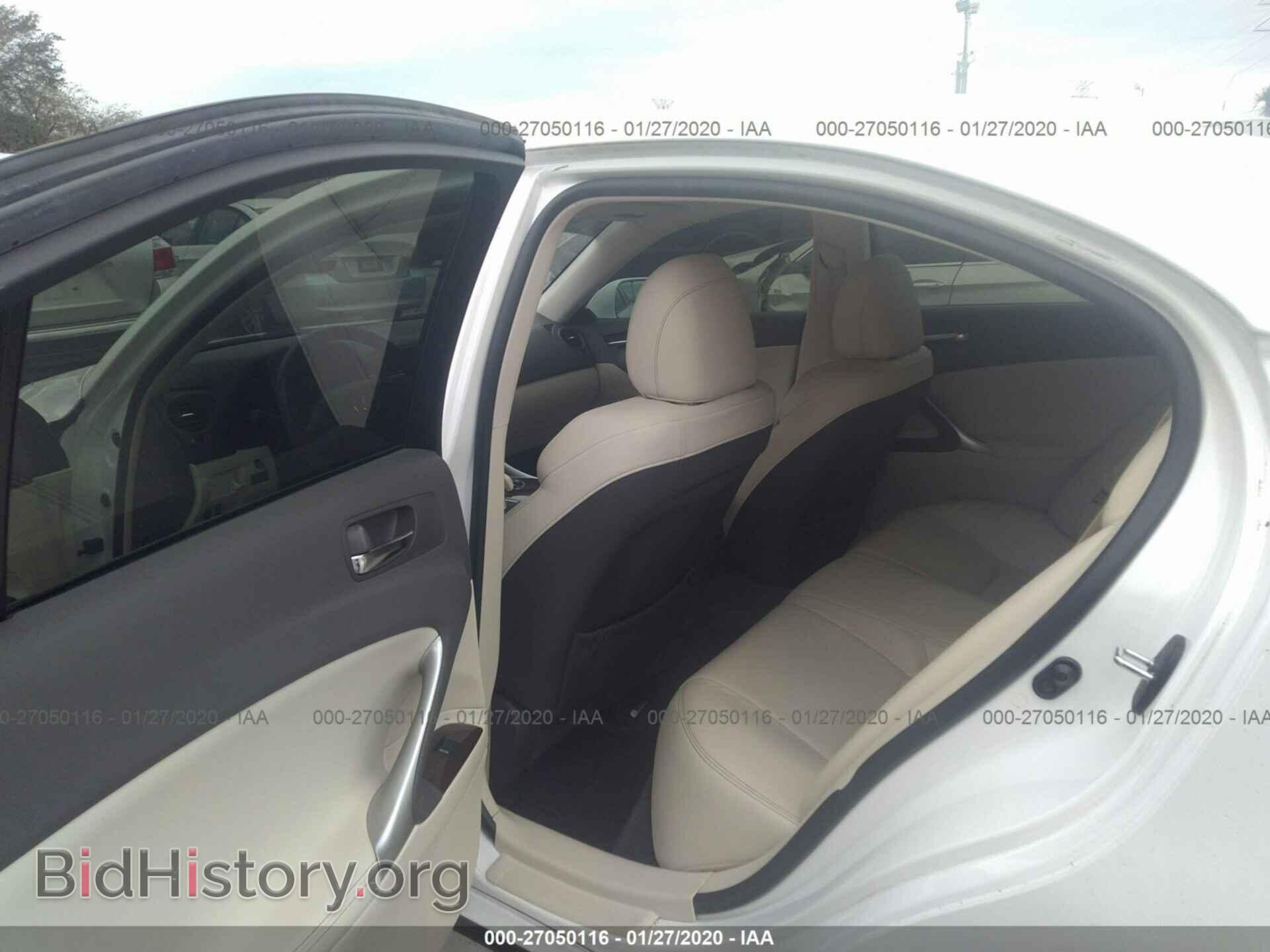 2010 LEXUS IS - VIN: JTHBF5C22A5115574 - Фото 8