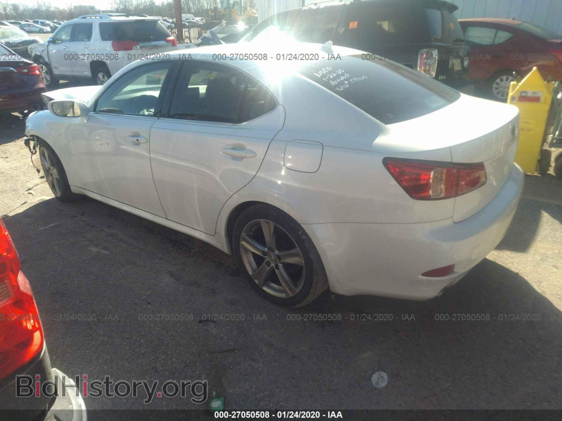 2012 LEXUS IS - VIN: JTHBF5C25C5179160 - Фото 3