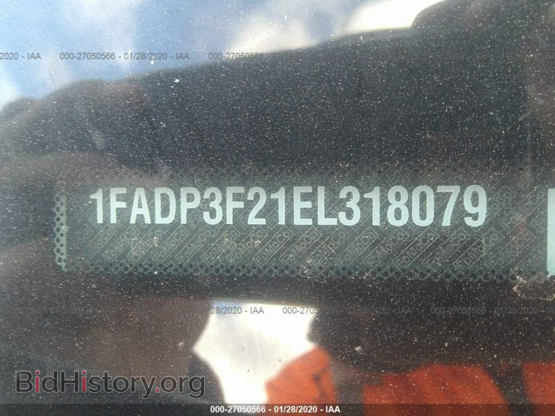 2014 FORD FOCUS - VIN: 1FADP3F21EL318079 - Фото 9