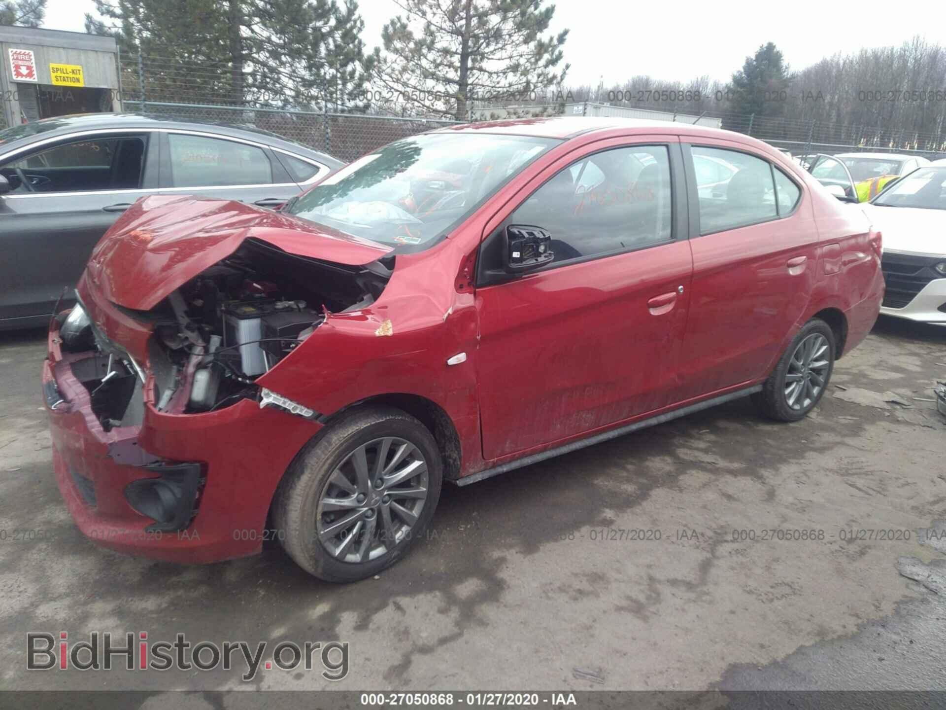 2019 MITSUBISHI MIRAGE - VIN: ML32F3FJ9KHF00483 - Фото 2