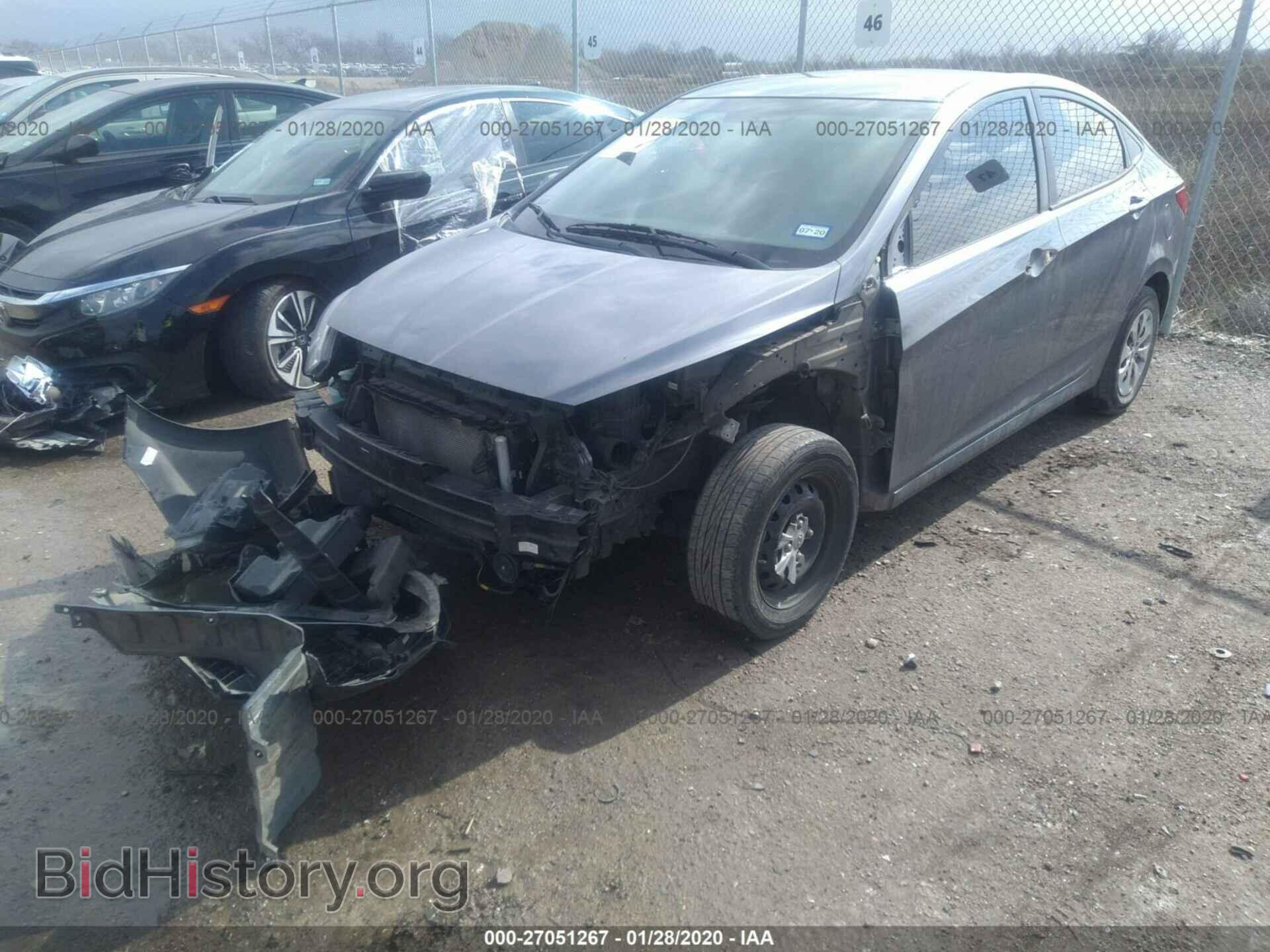 2016 HYUNDAI ACCENT - VIN: KMHCT4AE9GU963080 - Фото 2