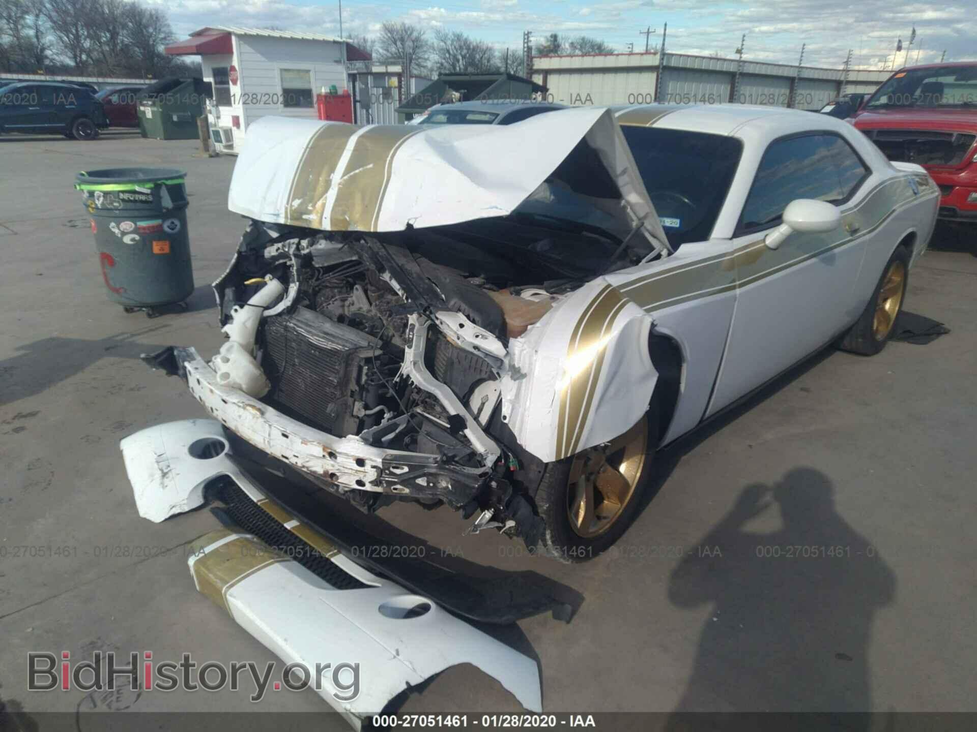 2012 DODGE CHALLENGER - VIN: 2C3CDYAG0CH254436 - Фото 2