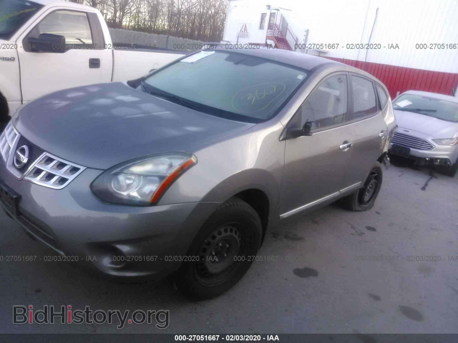 2014 Nissan Rogue Select - VIN: JN8AS5MV7EW705498 - Фото 2