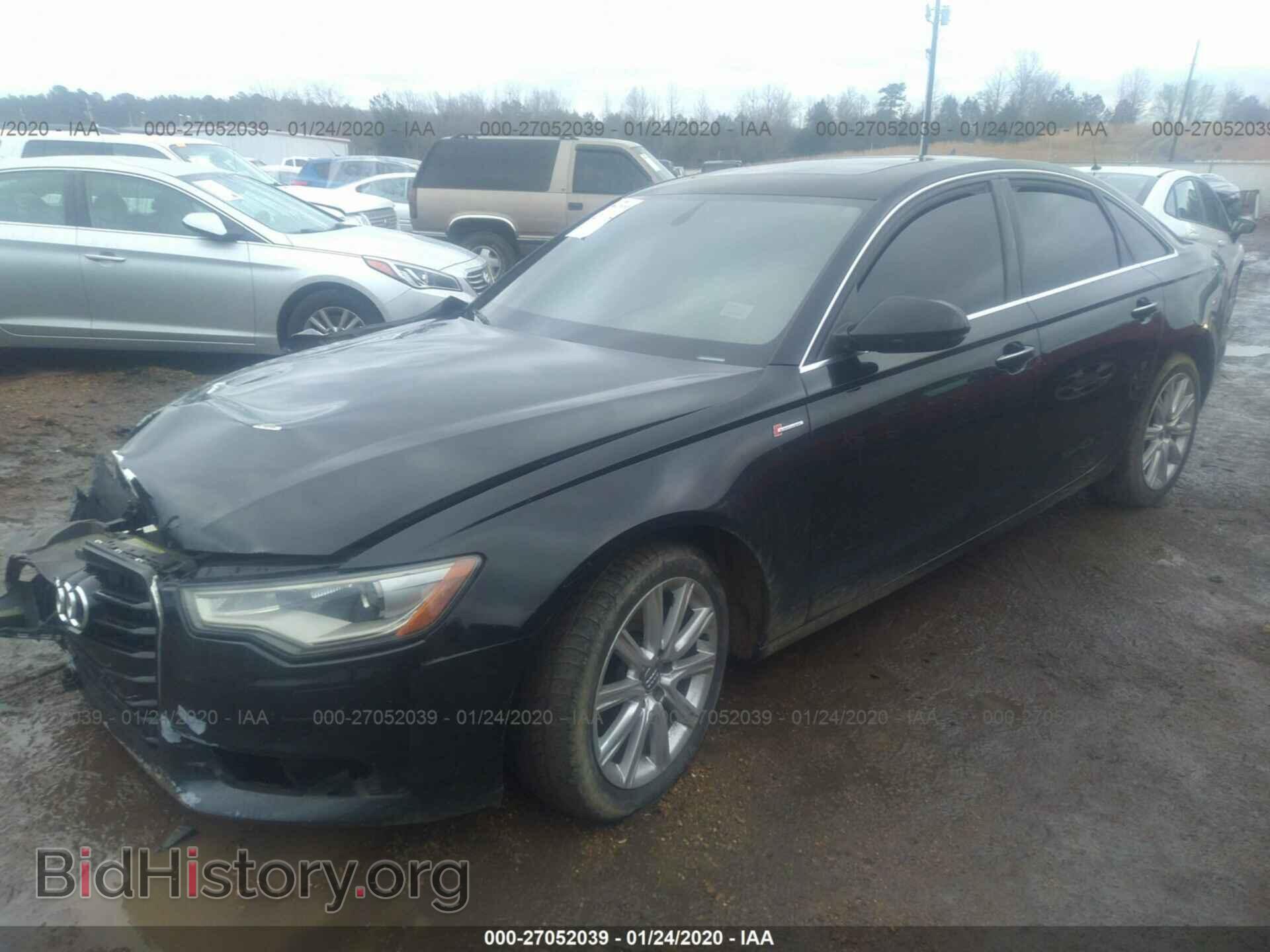 2013 AUDI A6 - VIN: WAUGFAFC2DN065412 - Photo 2