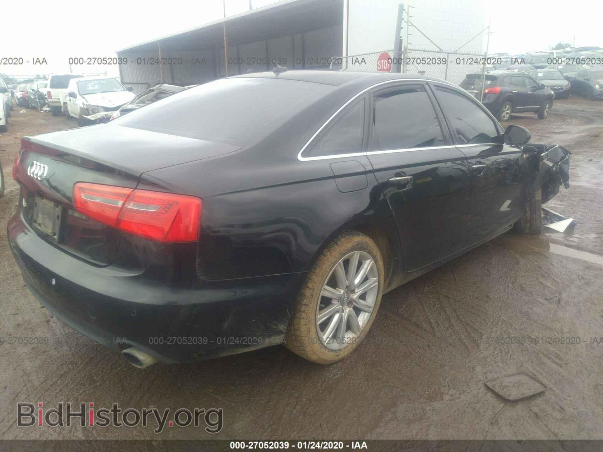 2013 AUDI A6 - VIN: WAUGFAFC2DN065412 - Photo 4
