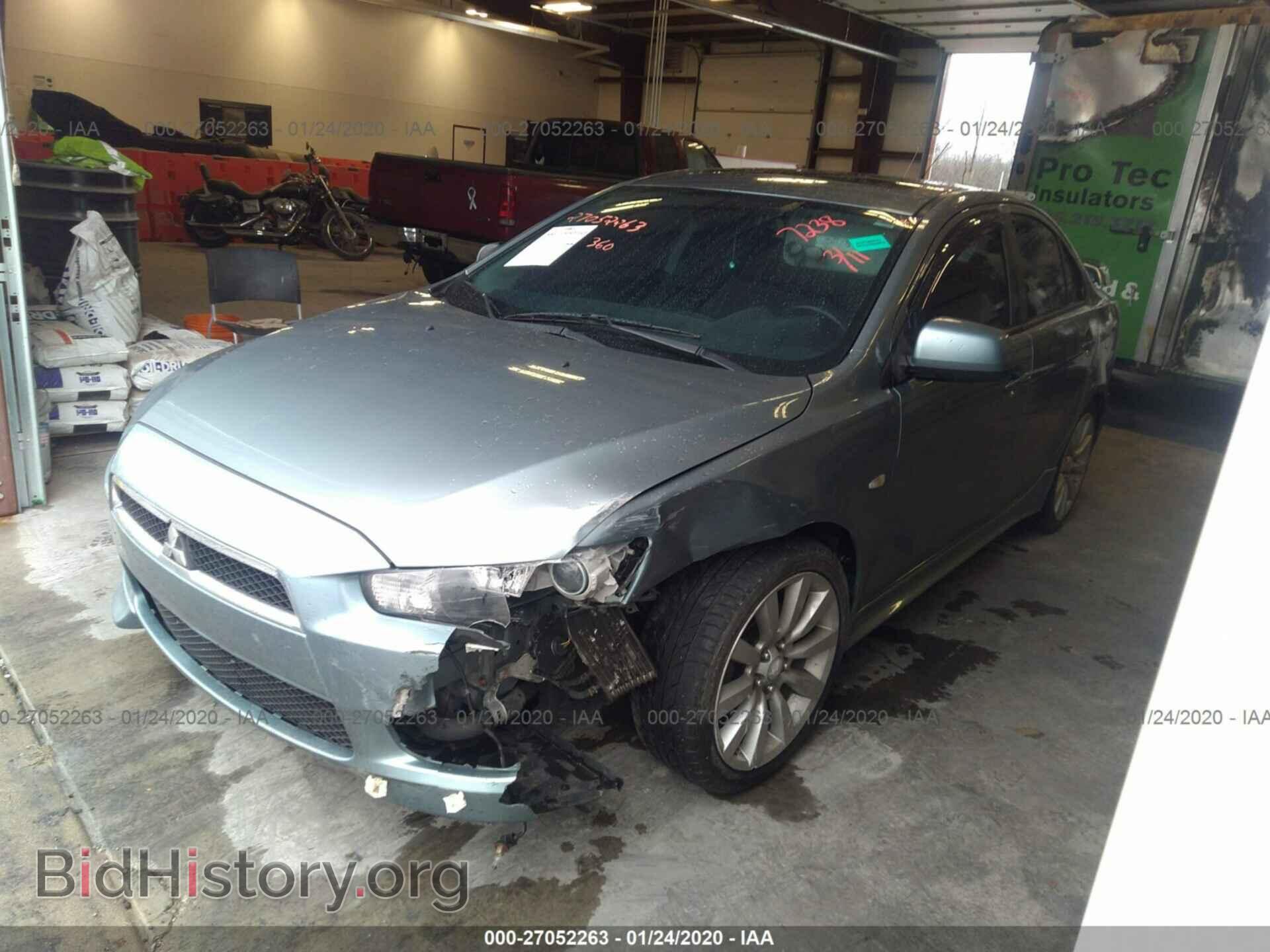 2009 MITSUBISHI LANCER - VIN: JA3AU86W89U037238 - Фото 2