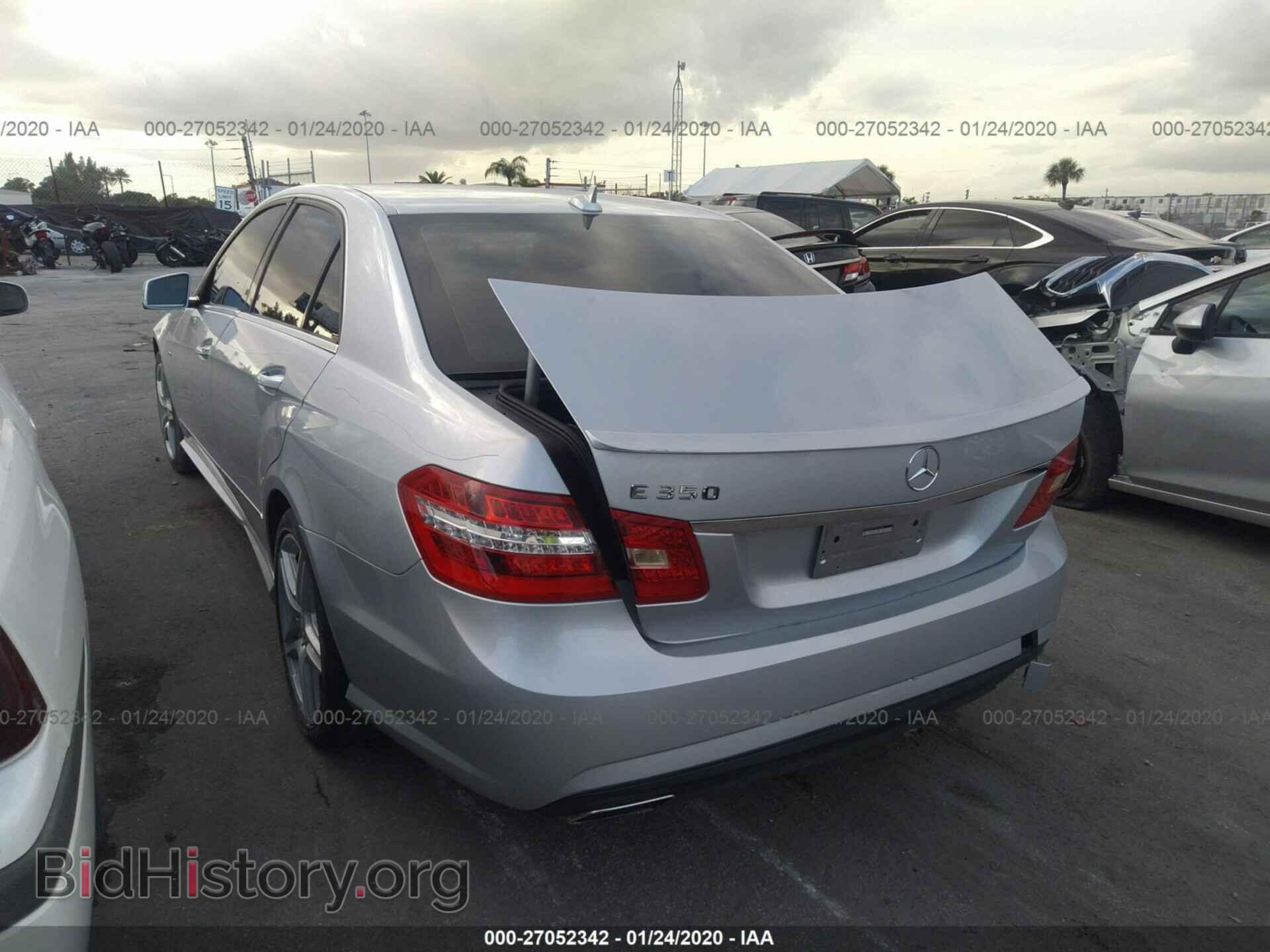 2012 MERCEDES-BENZ E - VIN: WDDHF5KB9CA636868 - Photo 3