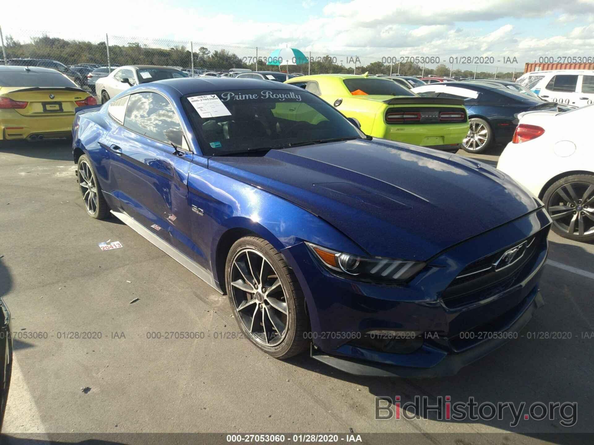 Фотография 1FA6P8CF1F5311670 - FORD MUSTANG 2015