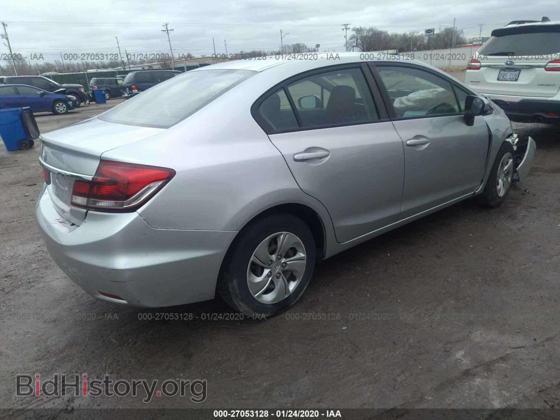 2014 HONDA CIVIC - VIN: 19XFB2F5XEE026266 - Фото 4