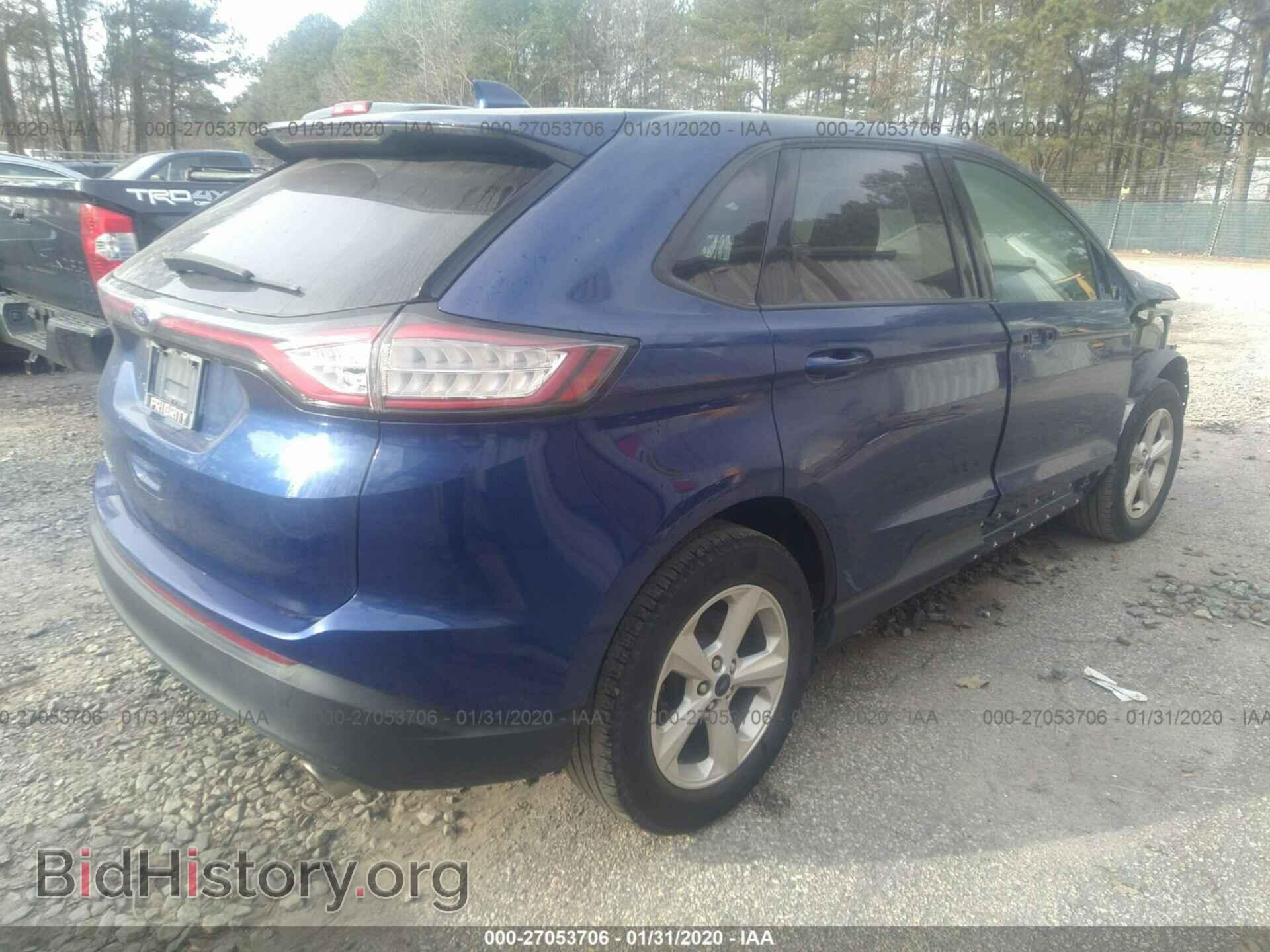 2015 FORD EDGE - VIN: 2FMTK3G85FBC09824 - Фото 4