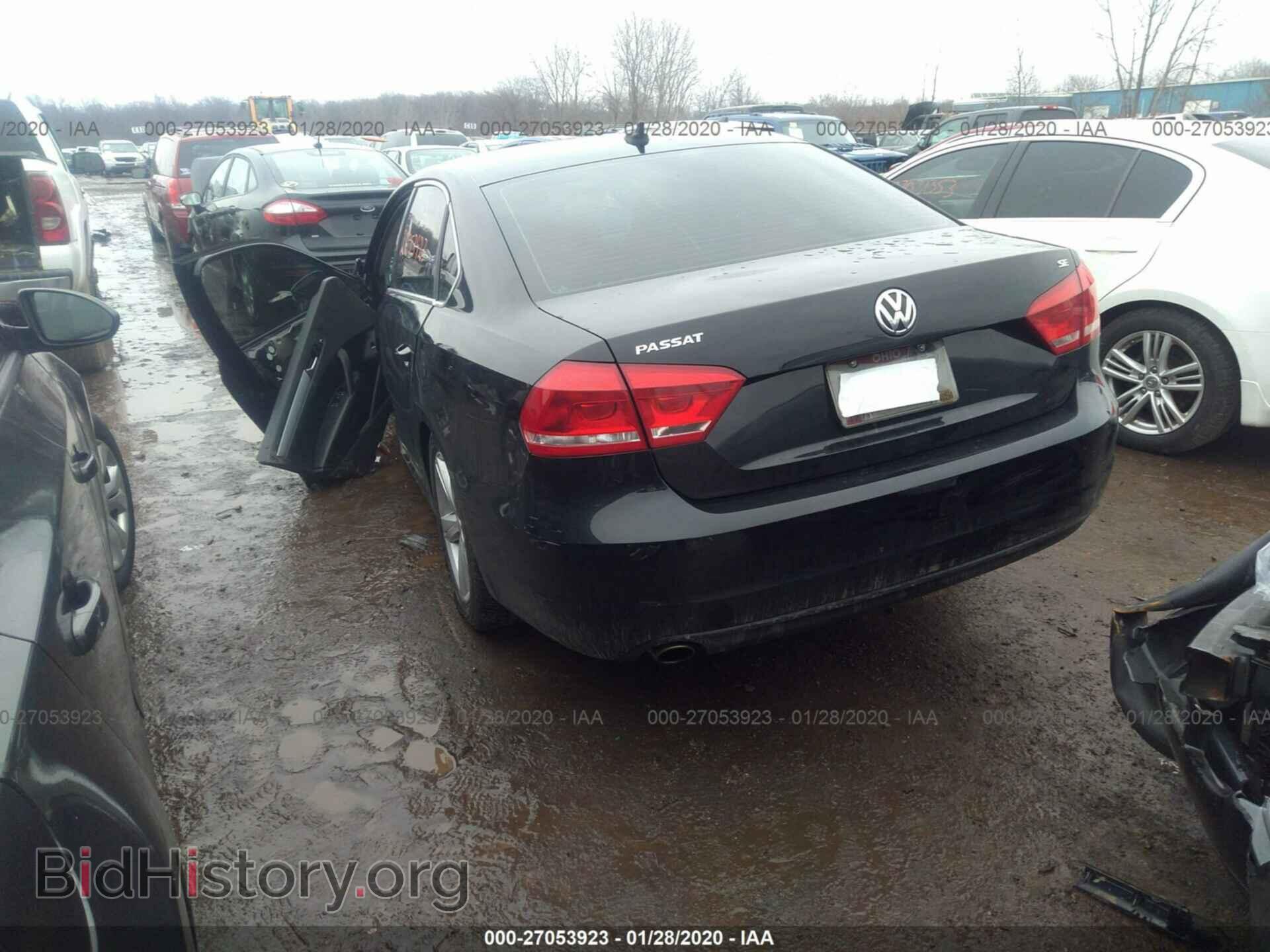 2013 VOLKSWAGEN PASSAT - VIN: 1VWBP7A33DC050866 - Фото 3