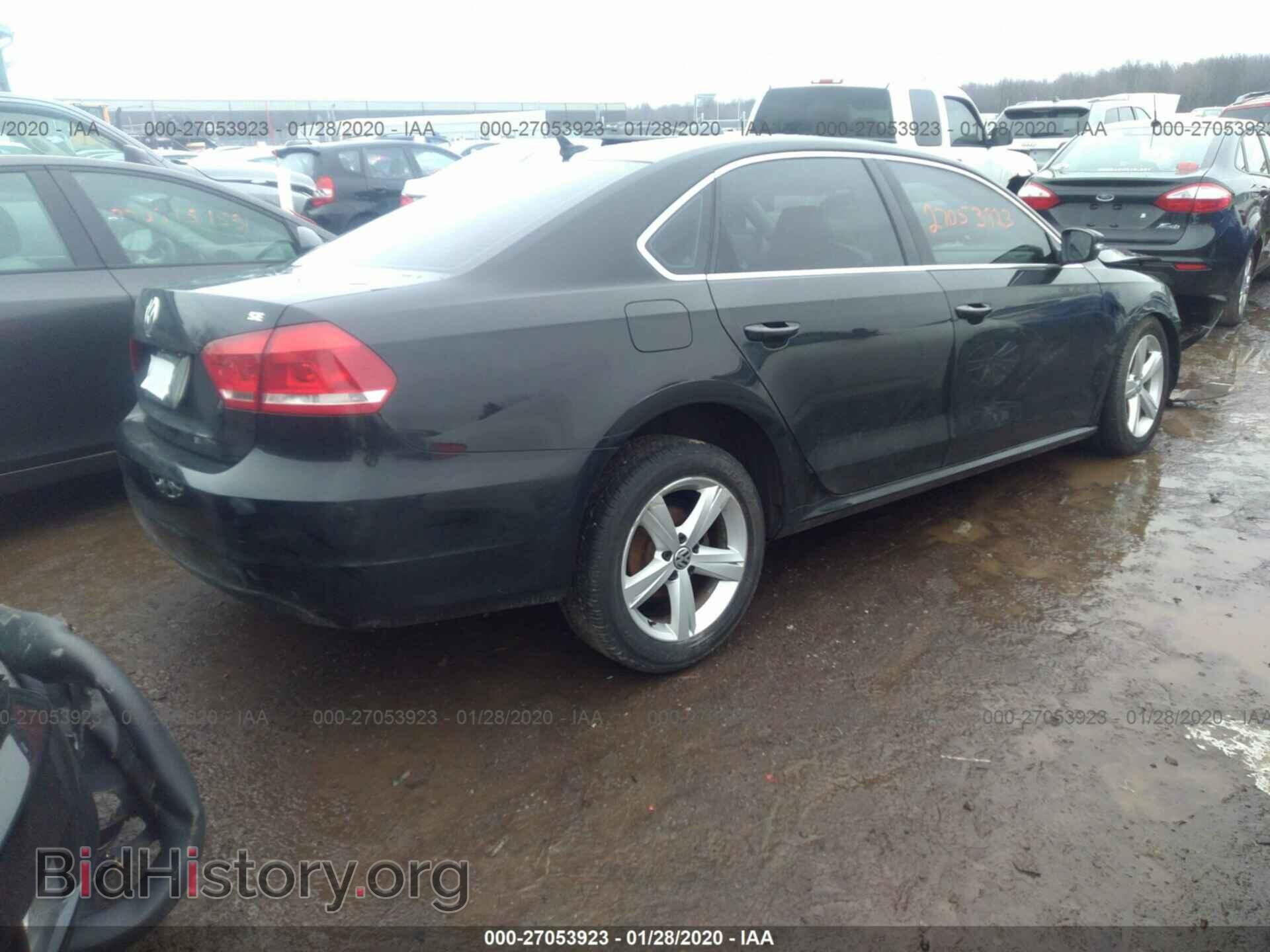 2013 VOLKSWAGEN PASSAT - VIN: 1VWBP7A33DC050866 - Фото 4