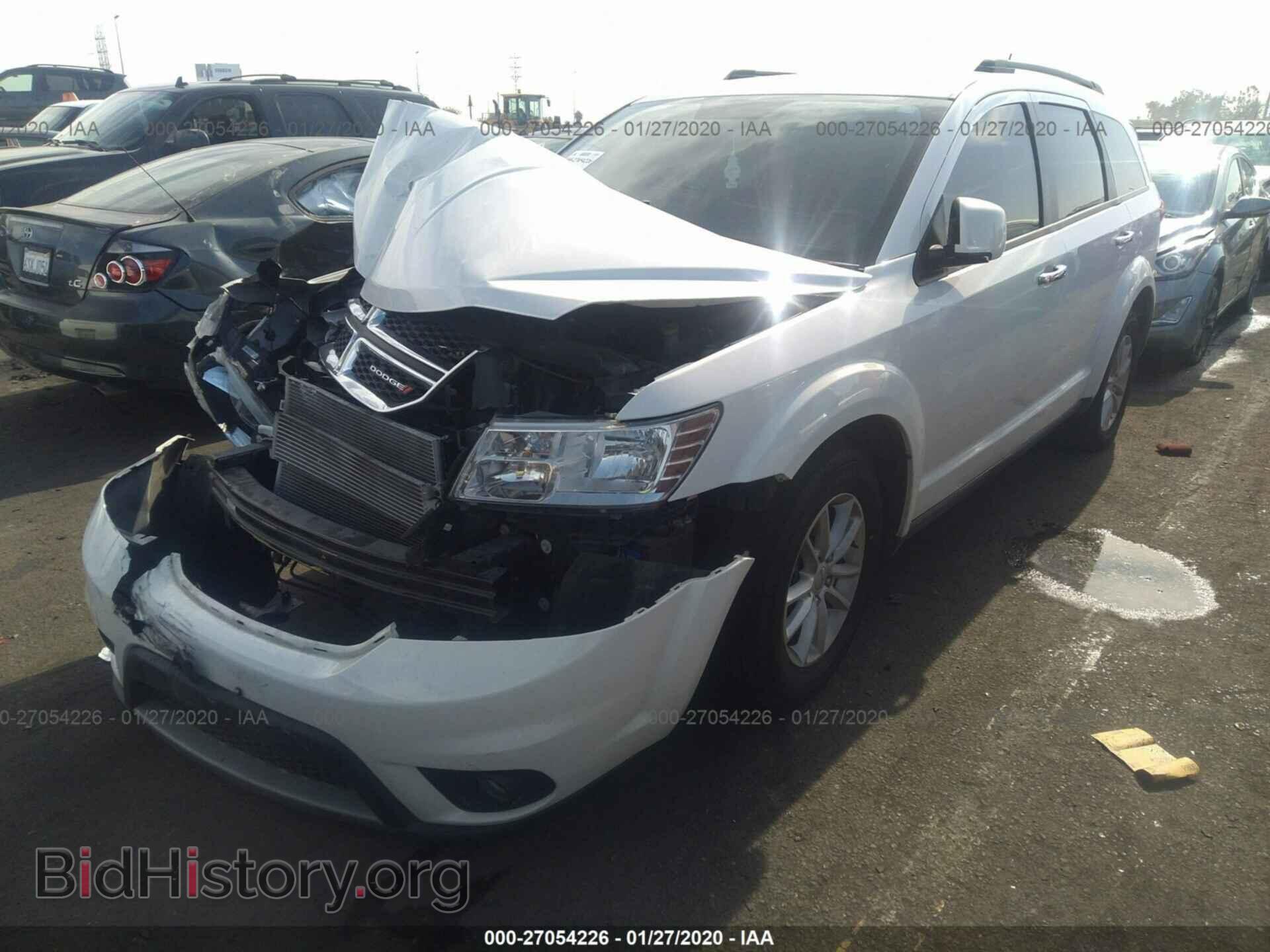 2015 DODGE JOURNEY - VIN: 3C4PDCBB8FT741897 - Фото 2