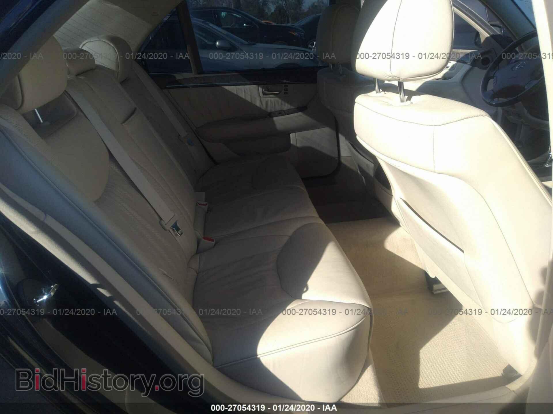 2001 LEXUS LS - VIN: JTHBN30F910045020 - Фото 8