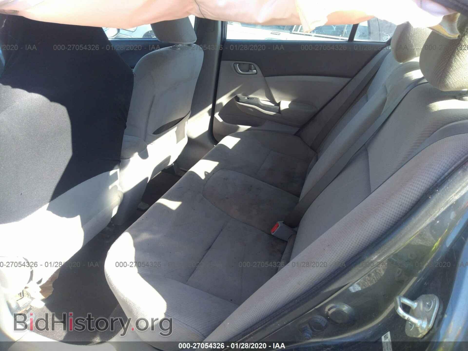 2012 HONDA CIVIC - VIN: 19XFB2F5XCE059989 - Фото 8