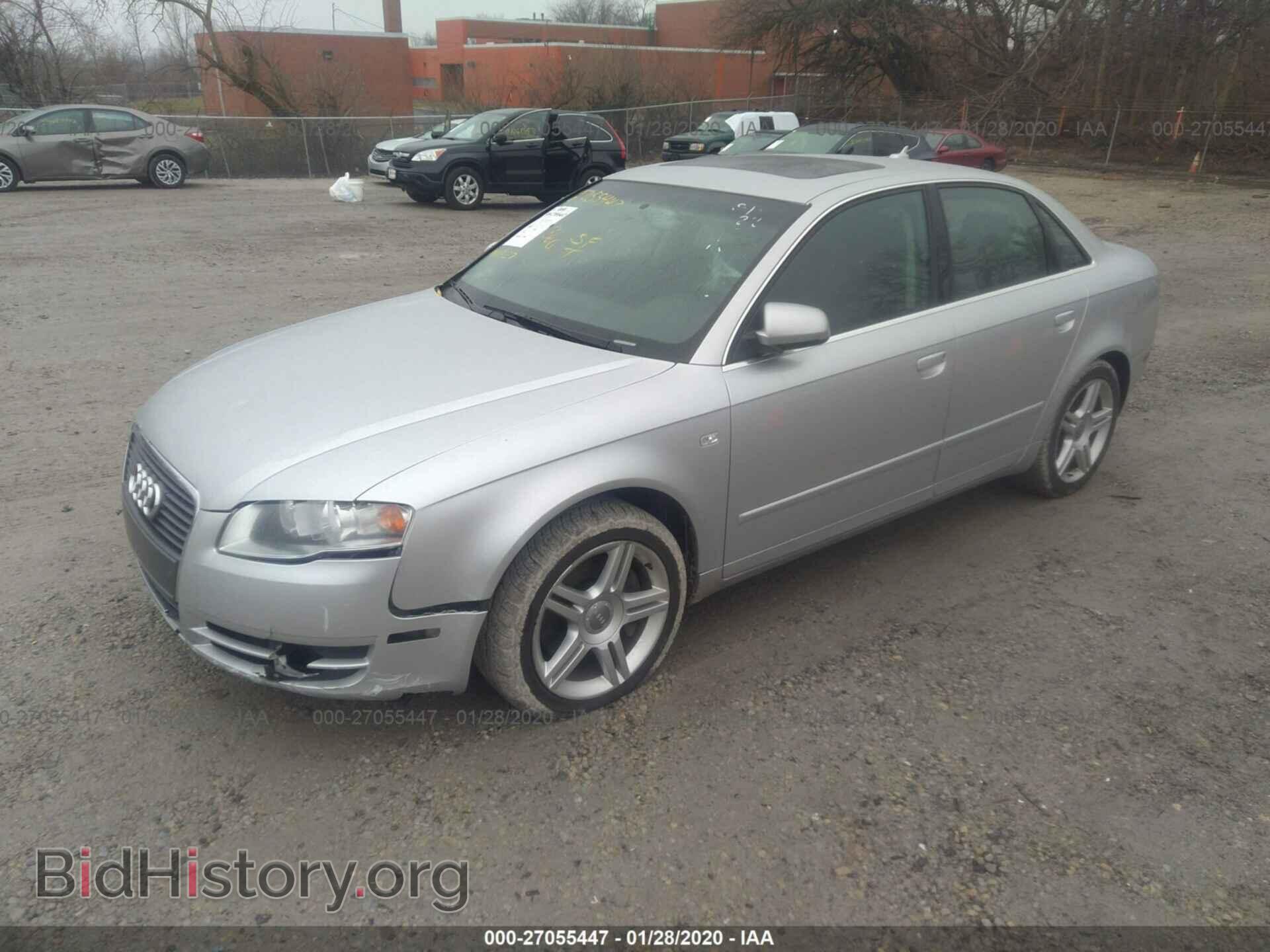 2007 AUDI A4 - VIN: WAUDF78EX7A158596 - Фото 2