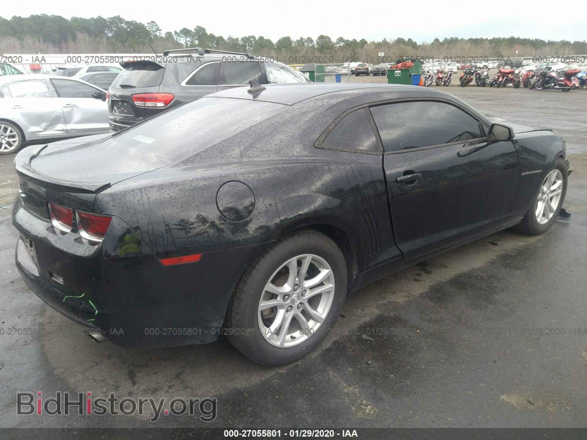 2013 CHEVROLET CAMARO - VIN: 2G1FB1E37D9202254 - Фото 4