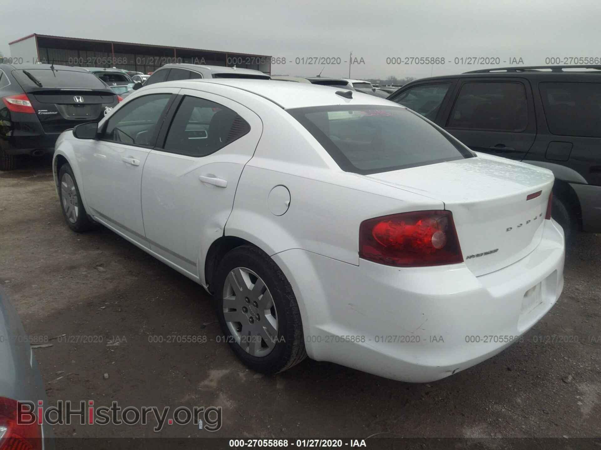 2012 DODGE AVENGER - VIN: 1C3CDZAB1CN272445 - Photo 3