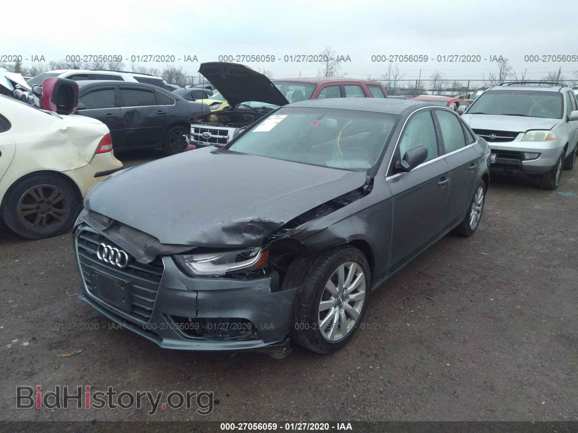 2013 AUDI A4 - VIN: WAUBFAFL5DN008695 - Фото 2