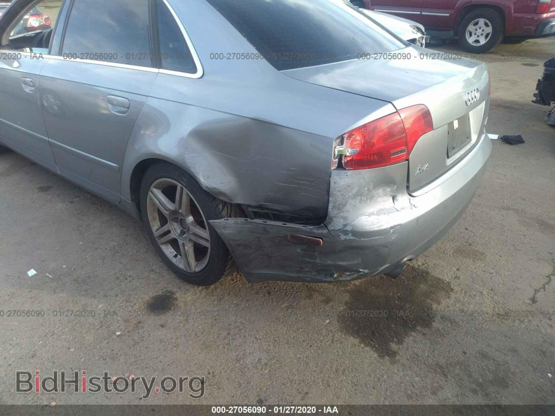 2007 AUDI A4 - VIN: WAUAF78E87A133733 - Фото 6