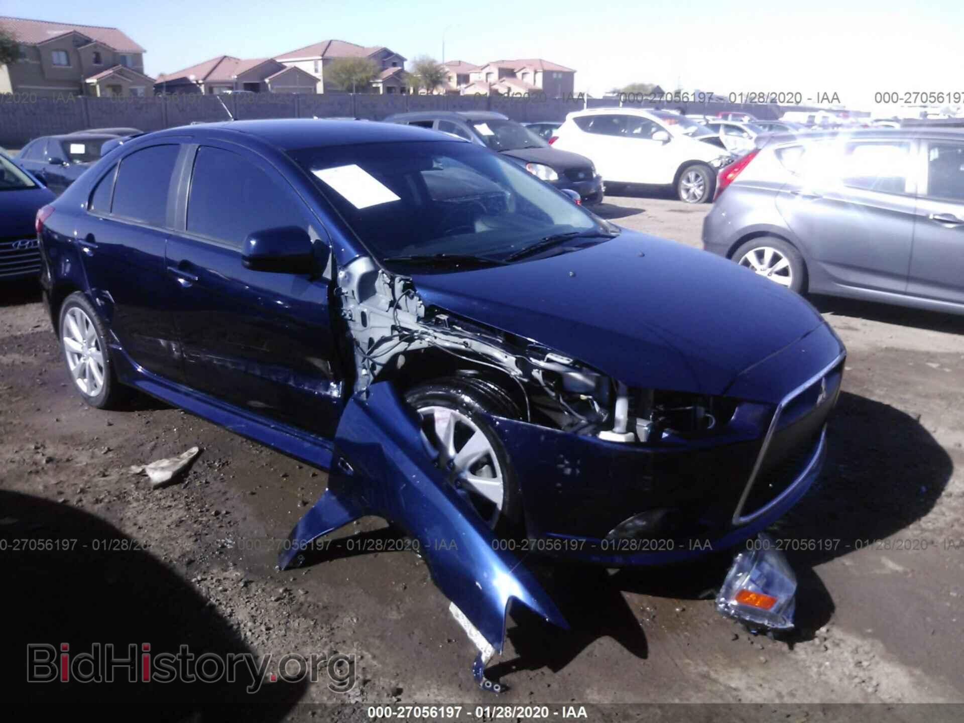 Photo JA32X8HW6DU011741 - MITSUBISHI LANCER 2013