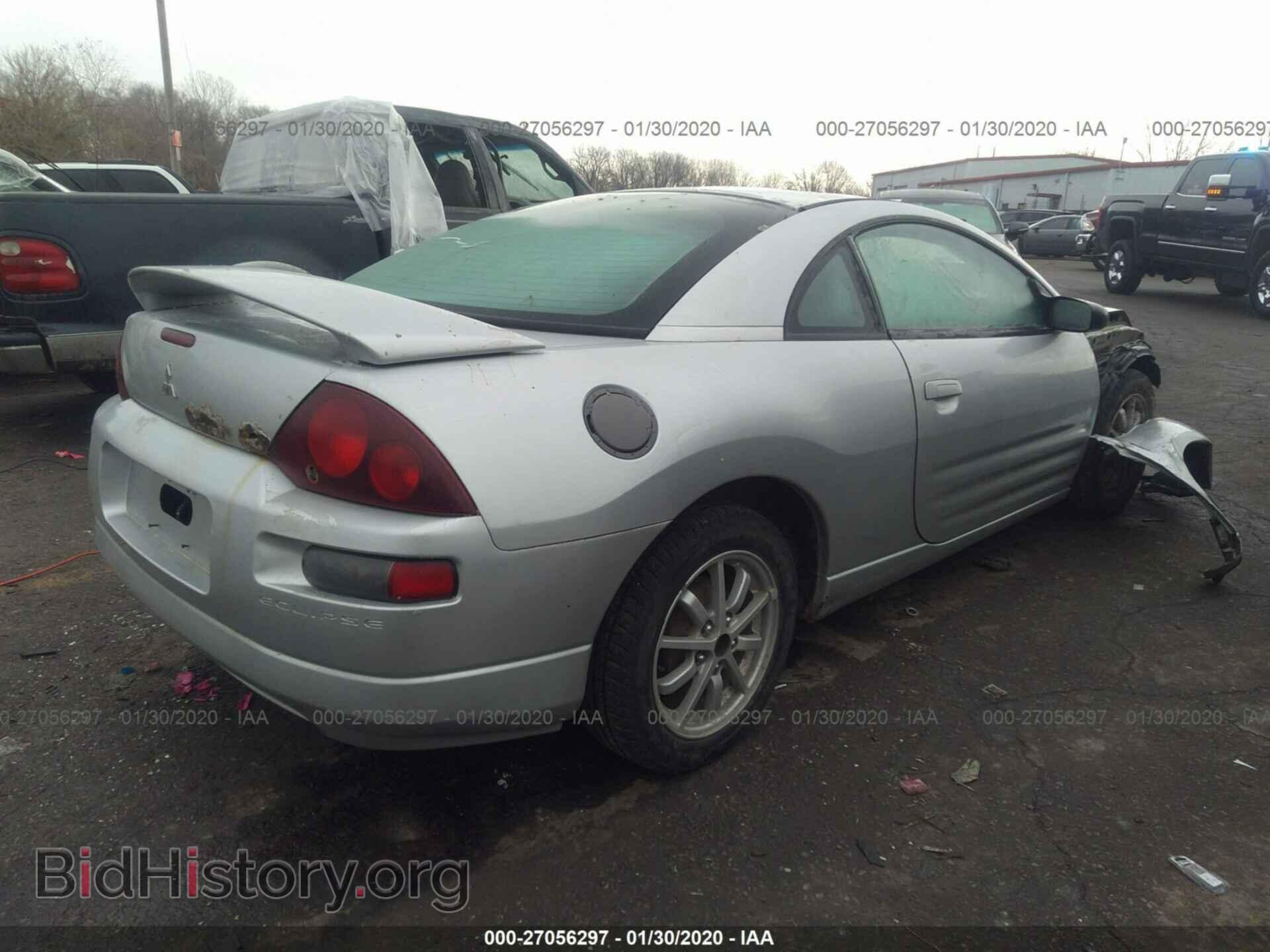 2002 MITSUBISHI ECLIPSE - VIN: 4A3AC44G82E054790 - Фото 4