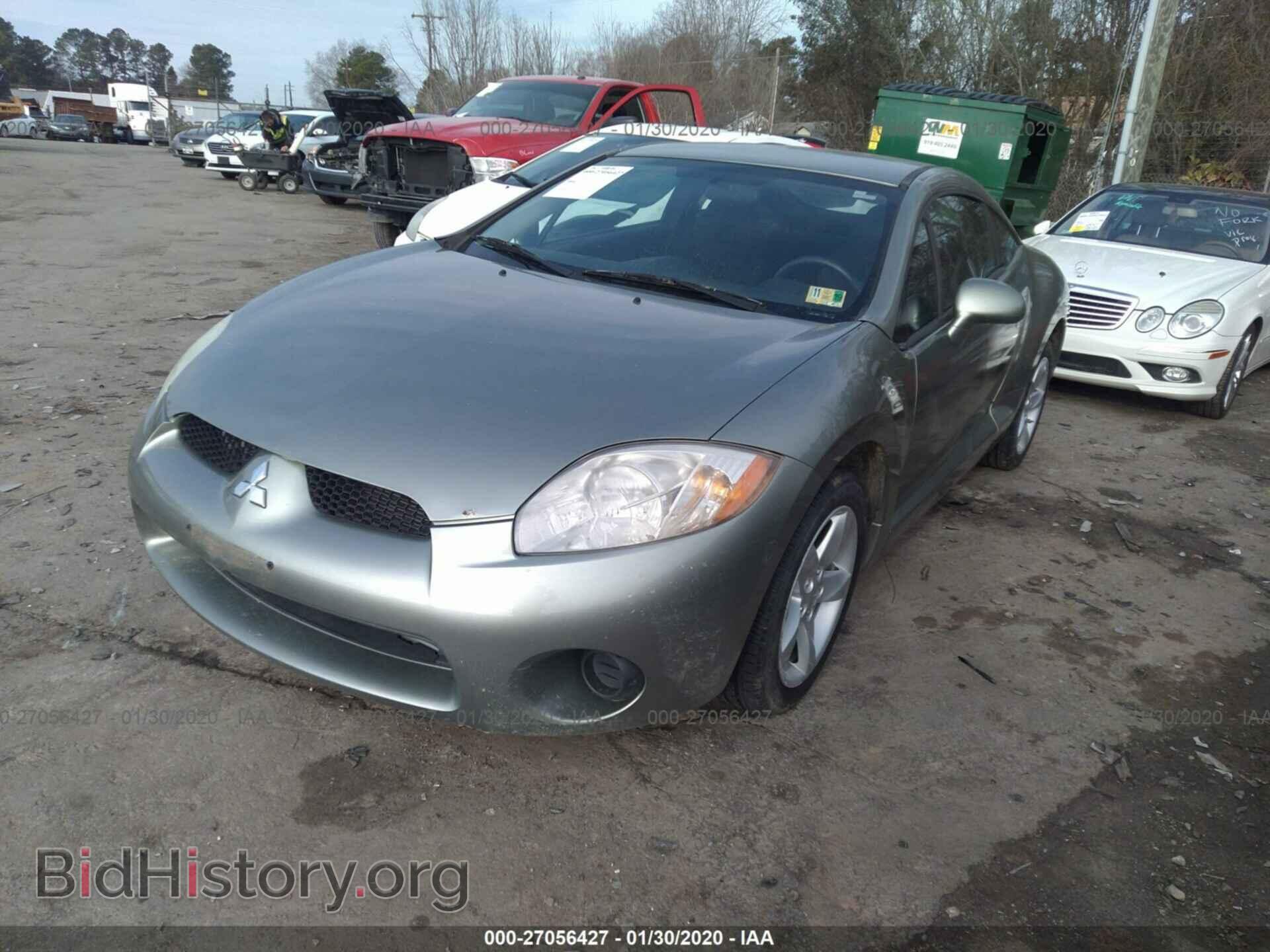 2008 MITSUBISHI ECLIPSE - VIN: 4A3AK24F78E017186 - Фото 2