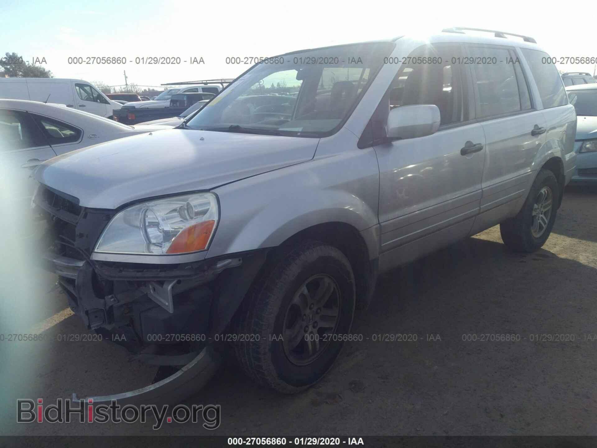 2005 HONDA PILOT - VIN: 5FNYF18535B044137 - Фото 2