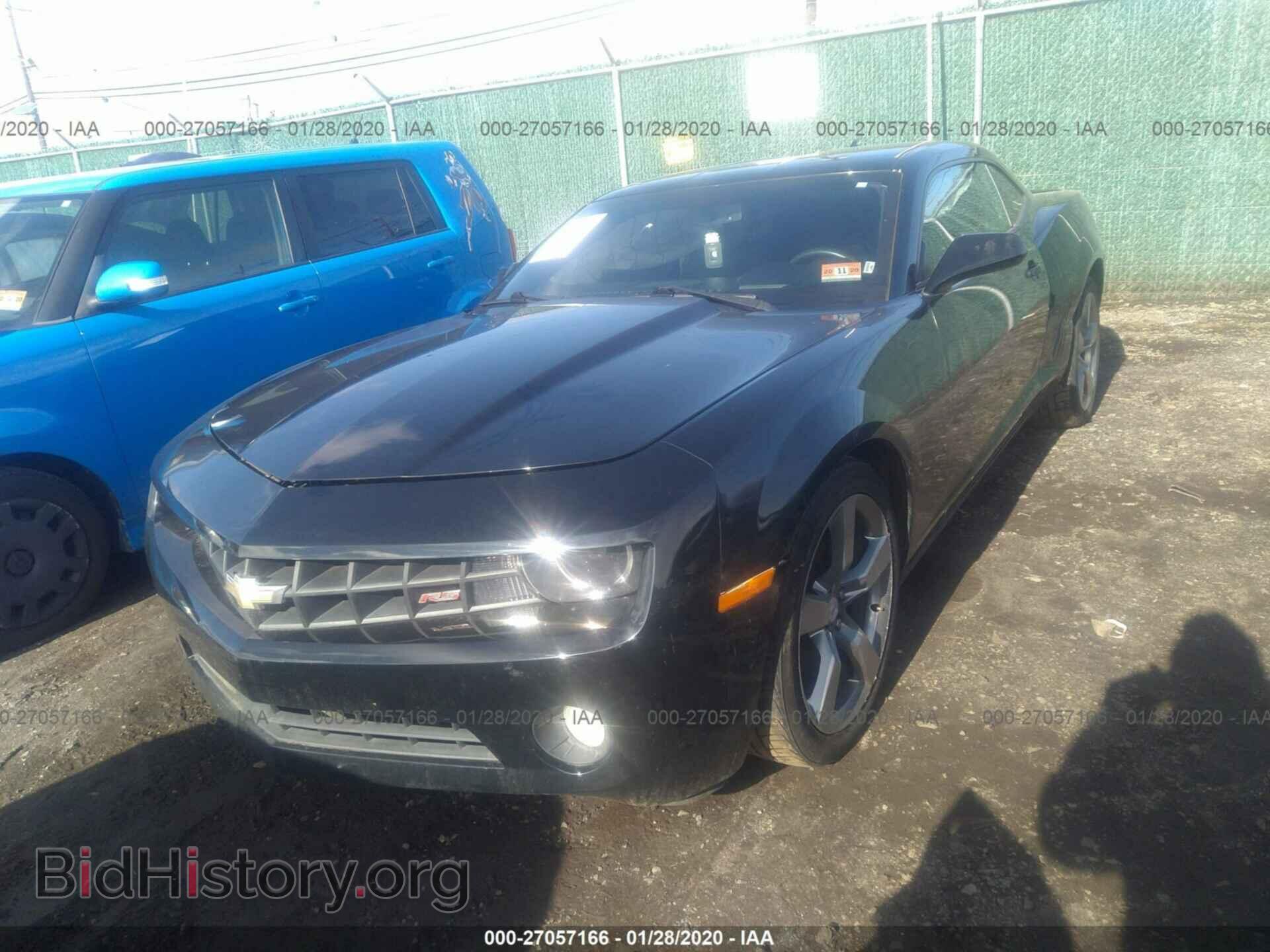 2012 CHEVROLET CAMARO - VIN: 2G1FG1E39C9175042 - Фото 2