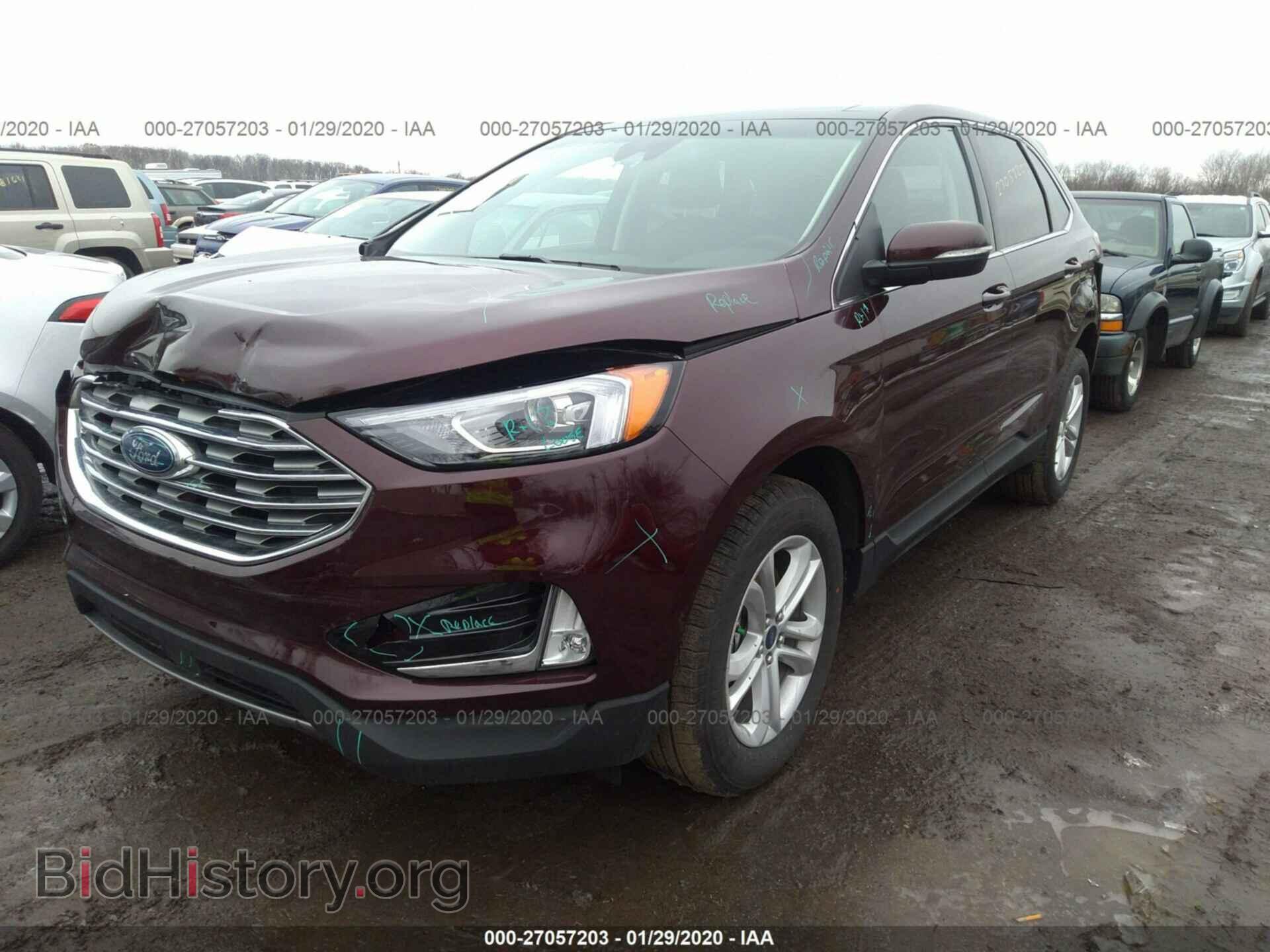 2020 FORD EDGE - VIN: 2FMPK4J93LBA34817 - Фото 2