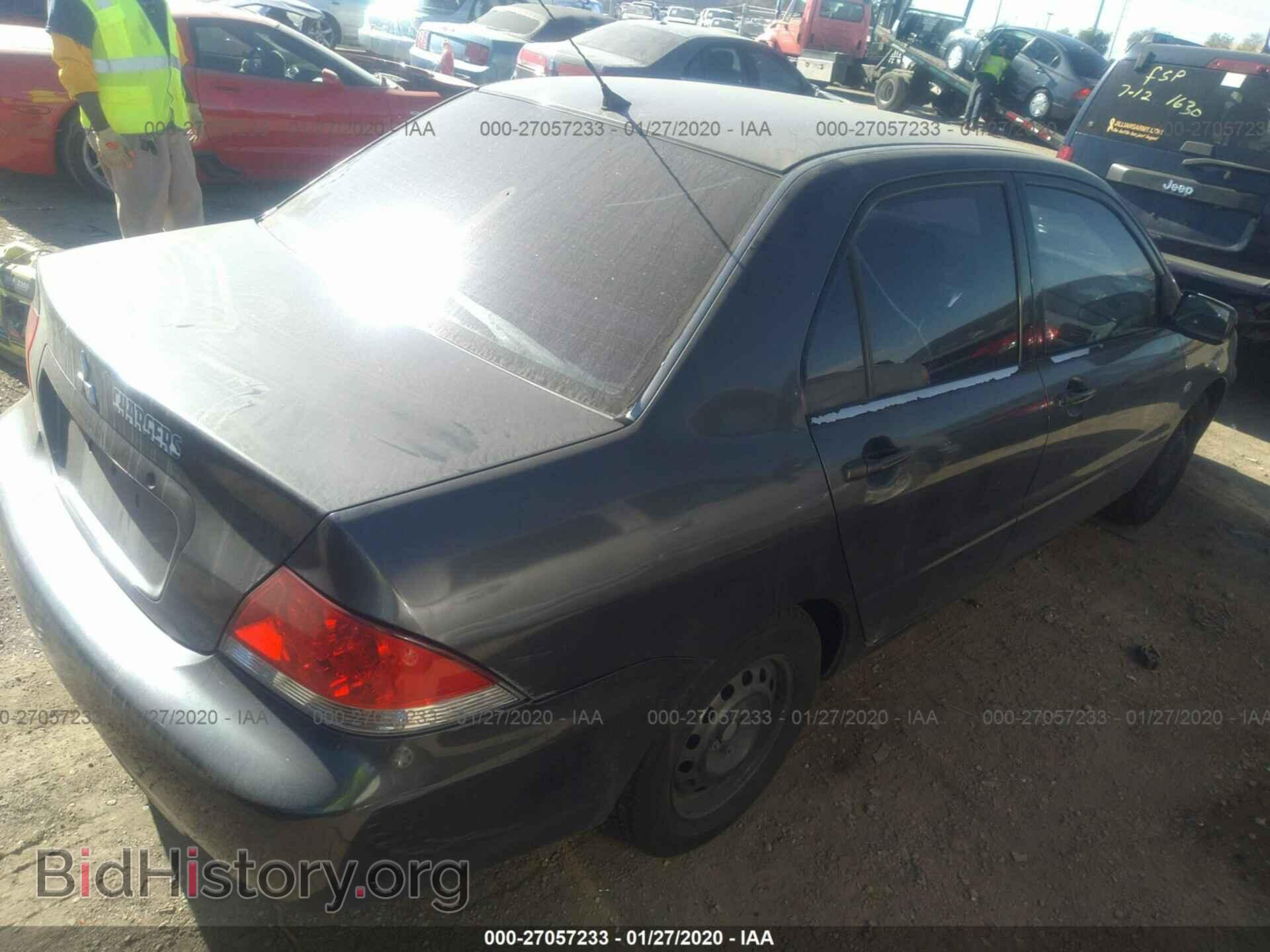 2004 MITSUBISHI LANCER - VIN: JA3AJ26E84U037620 - Фото 4