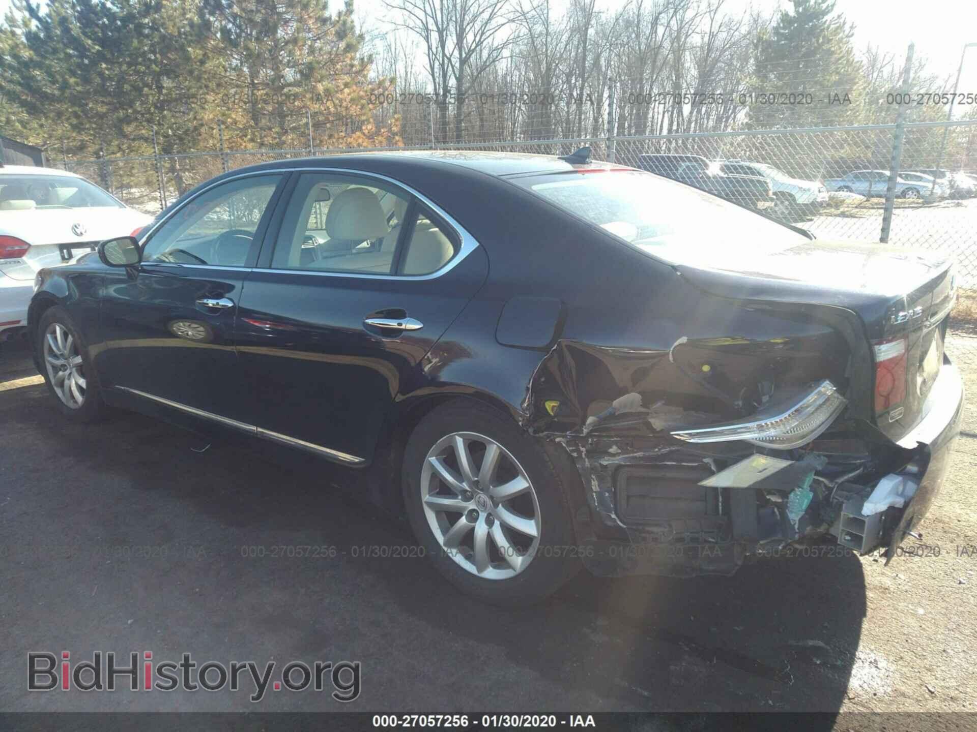 2007 LEXUS LS - VIN: JTHBL46F875051020 - Фото 3