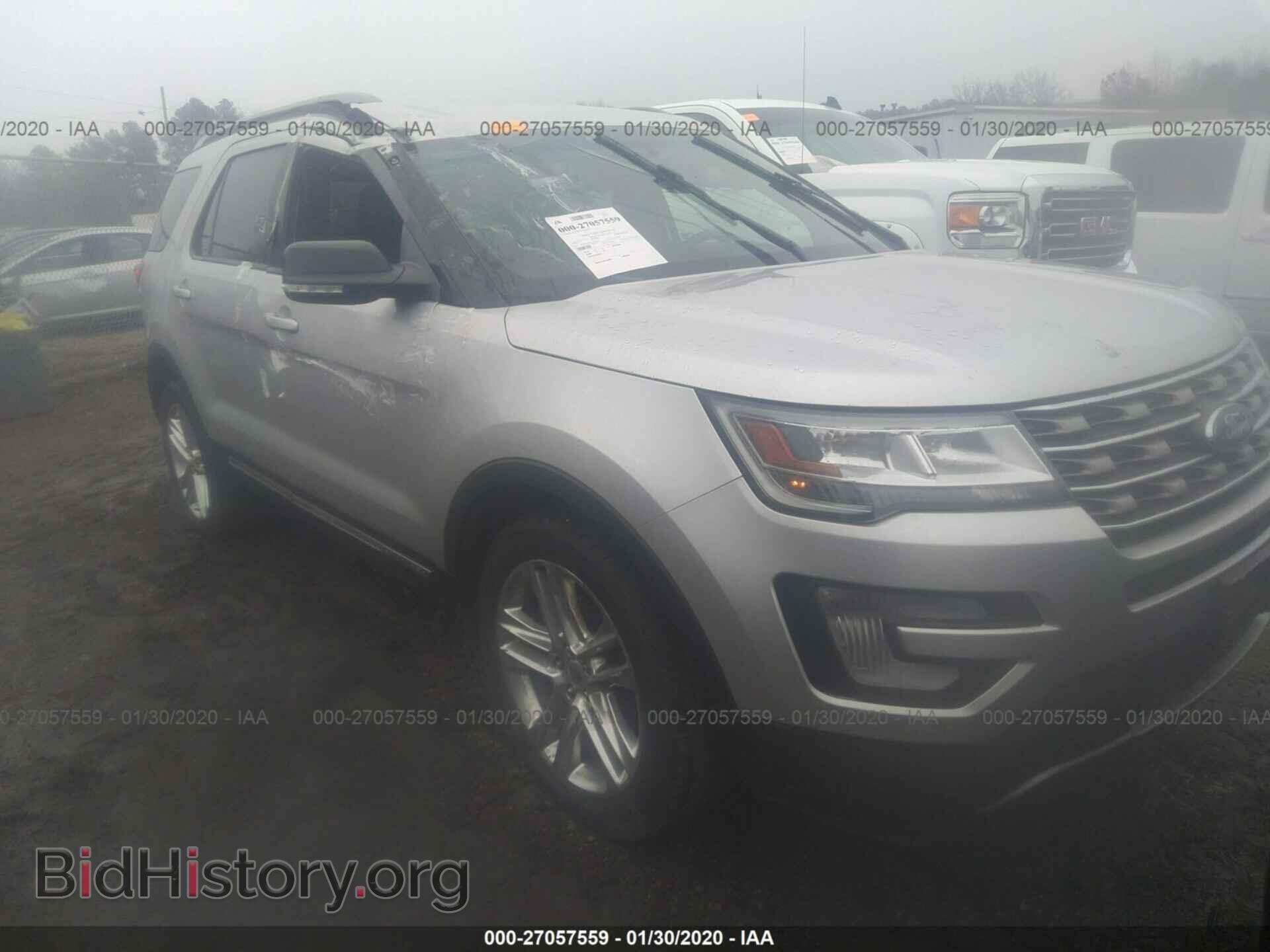 Фотография 1FM5K7D86GGD24298 - FORD EXPLORER 2016
