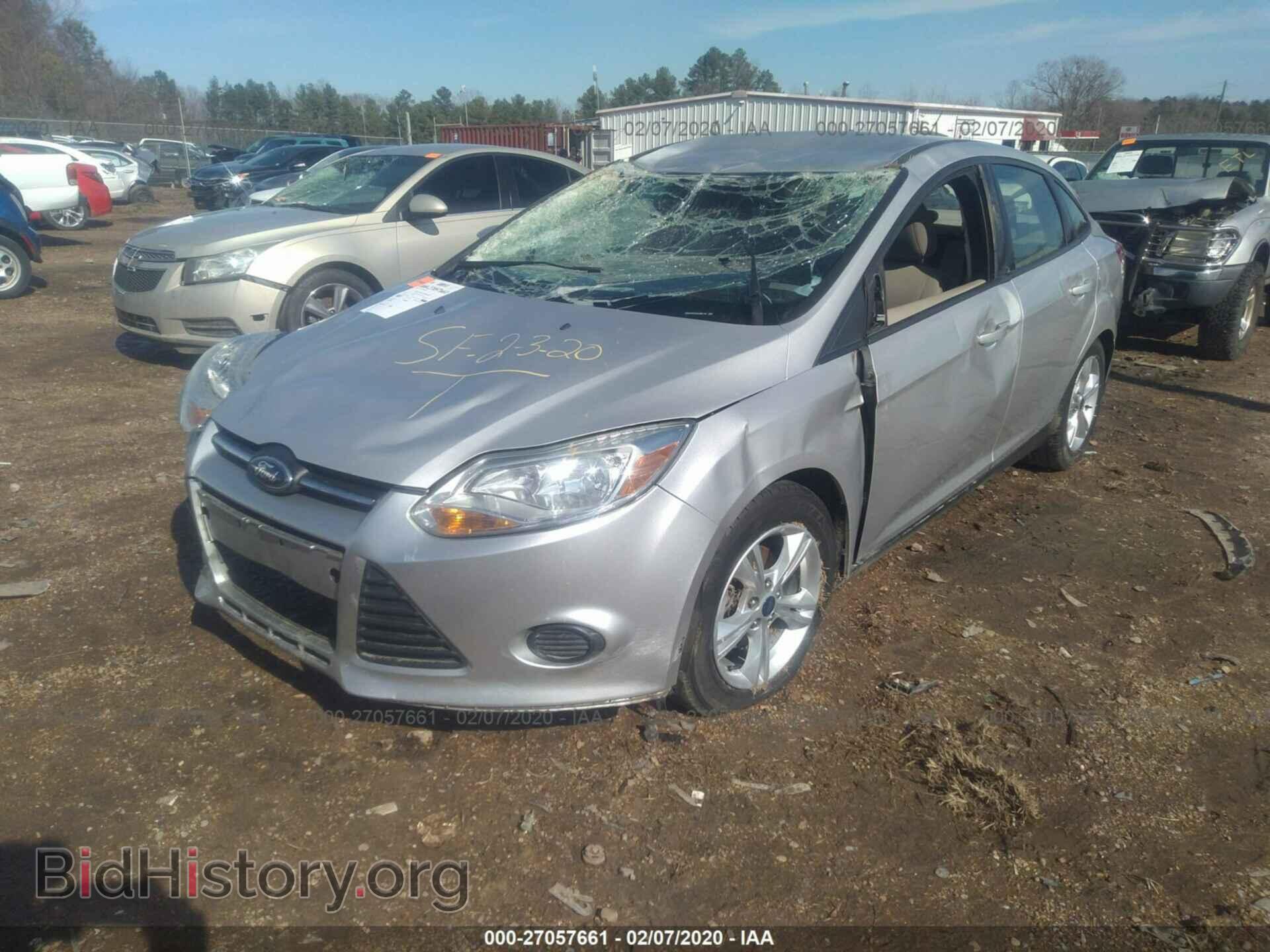 2014 FORD FOCUS - VIN: 1FADP3F21EL320110 - Фото 2