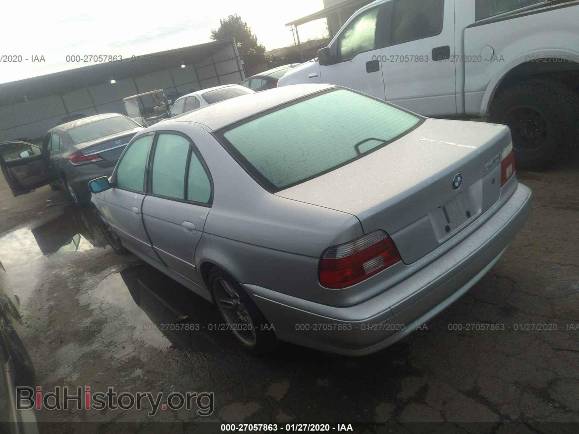 2001 BMW 540 - VIN: WBADN634X1GM73771 - Фото 3