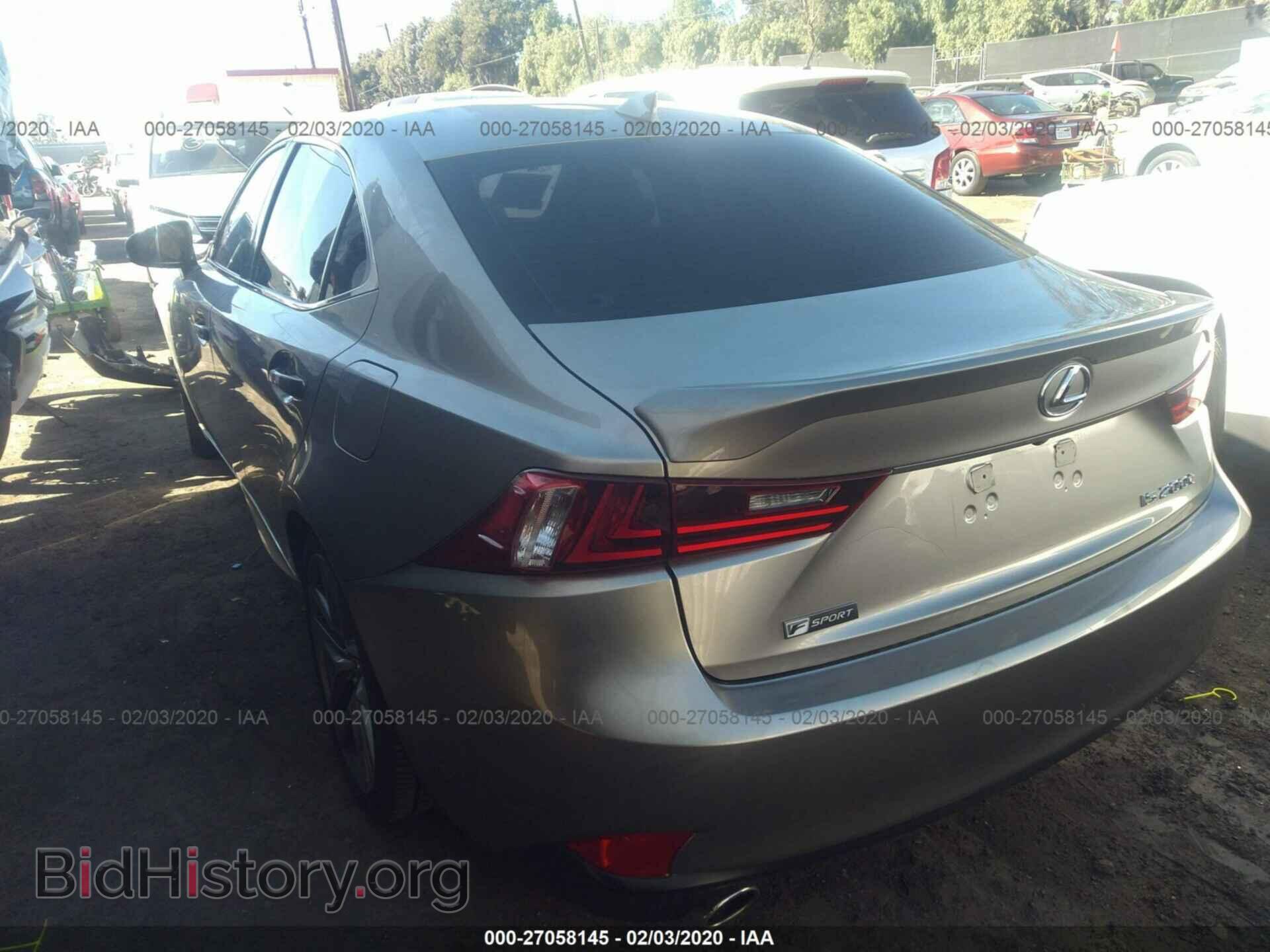2016 LEXUS IS - VIN: JTHBA1D29G5034781 - Photo 3